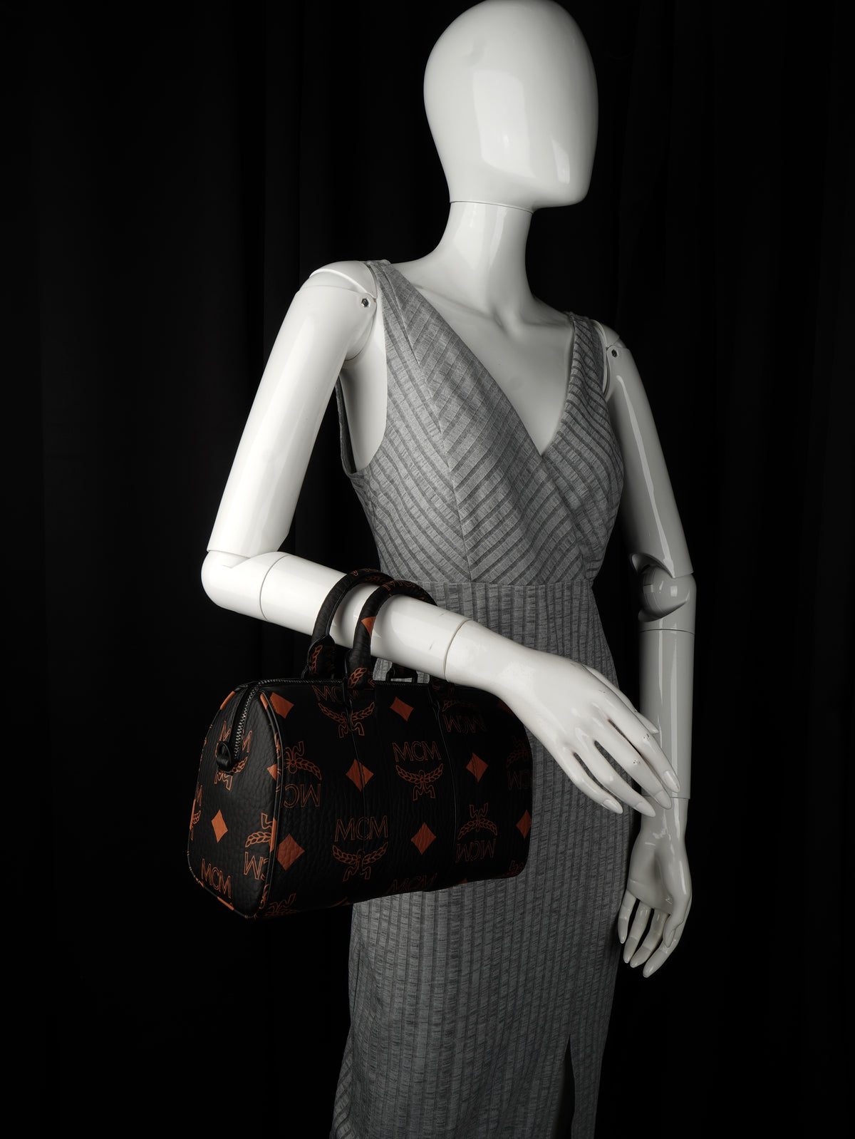 MCM Arena Boston Bag