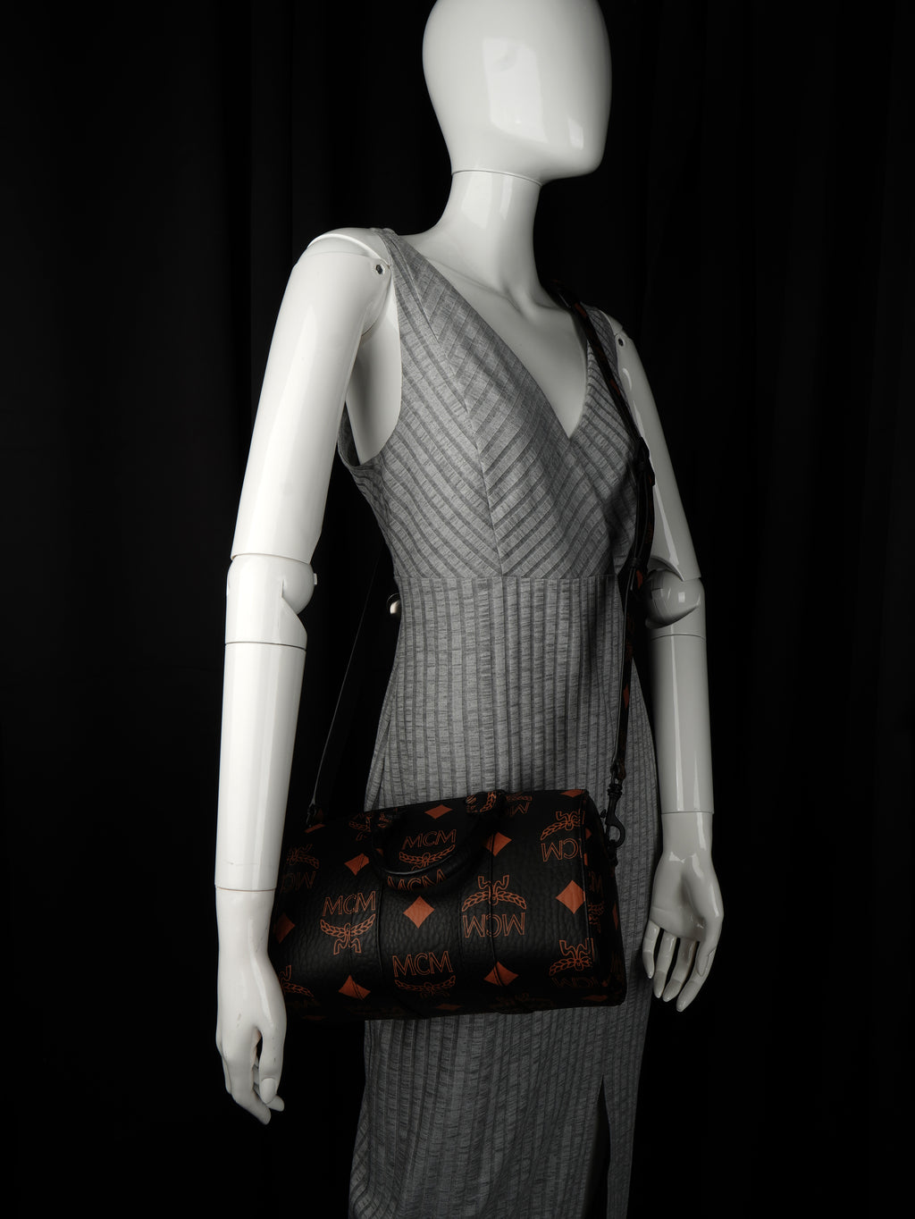 MCM Arena Boston Bag