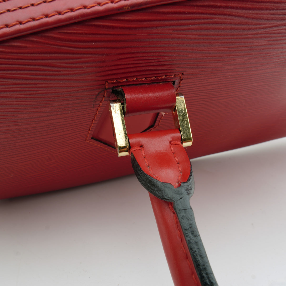 Louis Vuitton Jasmin Epi Leather Red