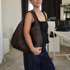 Bottega Veneta Campana Hobo Dark Brown