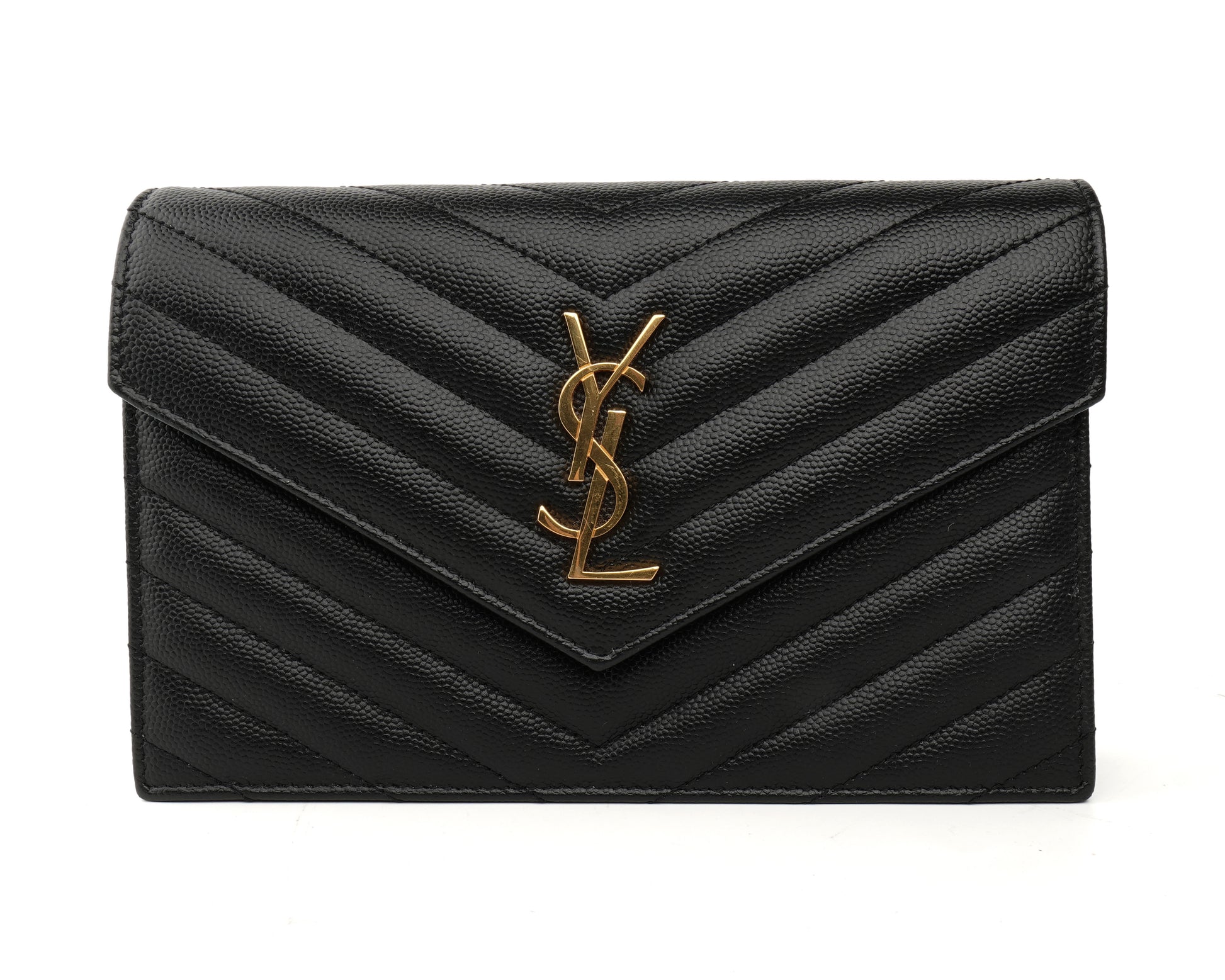Saint Laurent Envelope Wallet on Chain