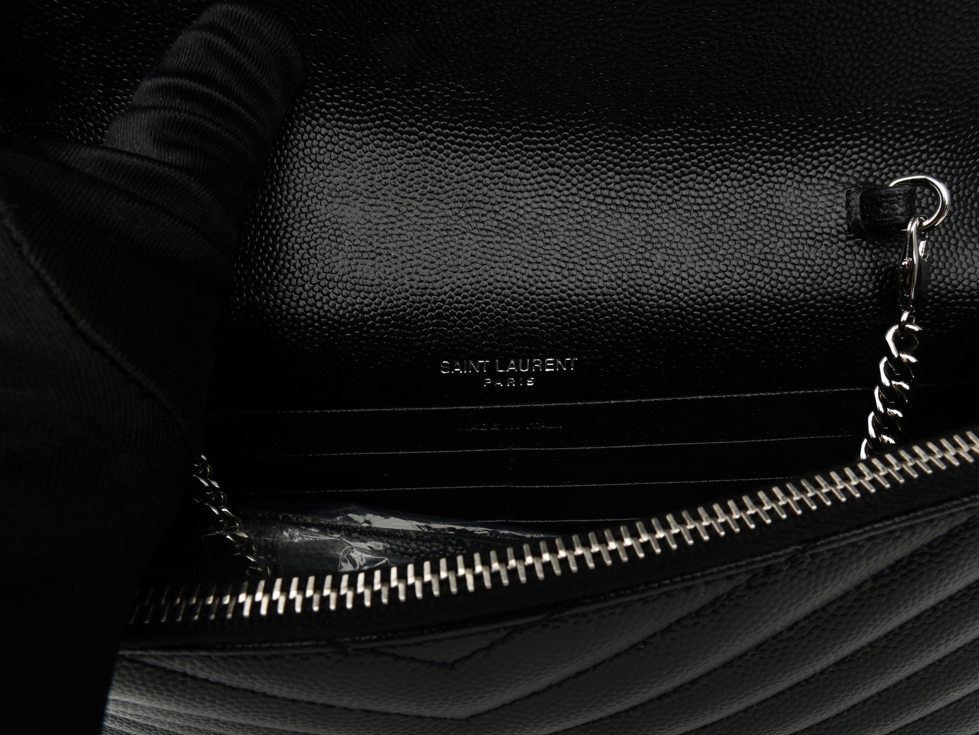 Saint Laurent Envelope Wallet on Chain