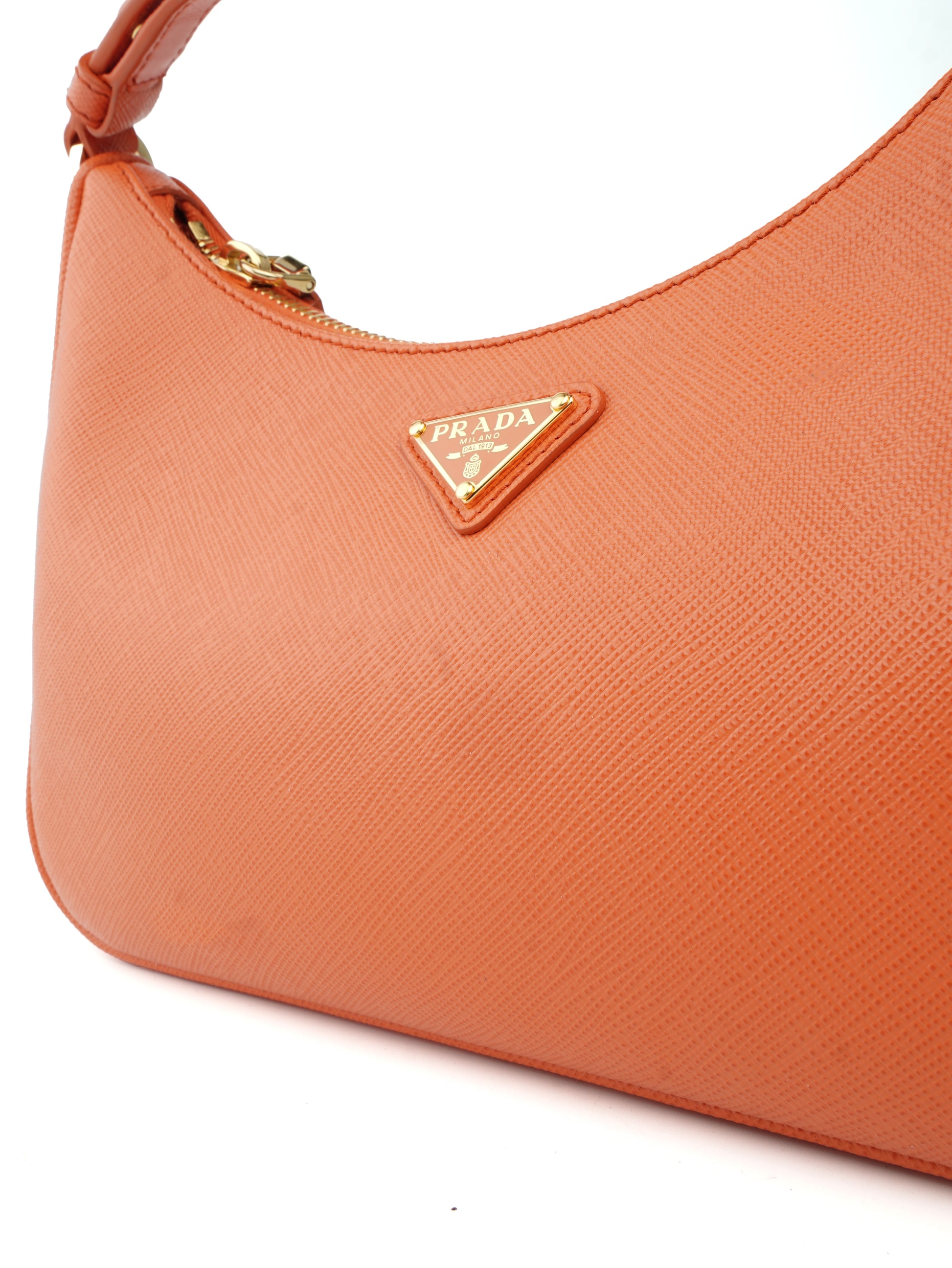 Prada Hobo Saffiano Leather