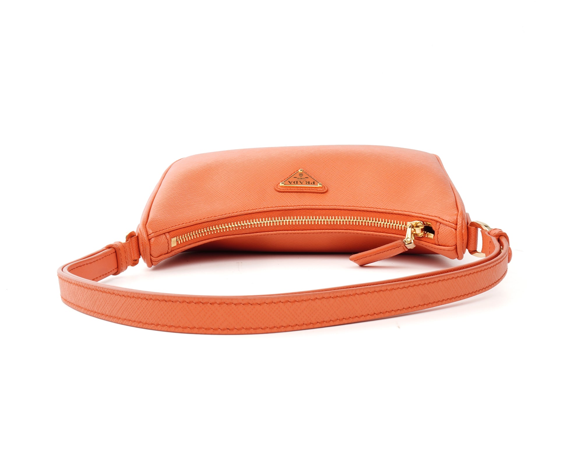 Prada Hobo Saffiano Leather