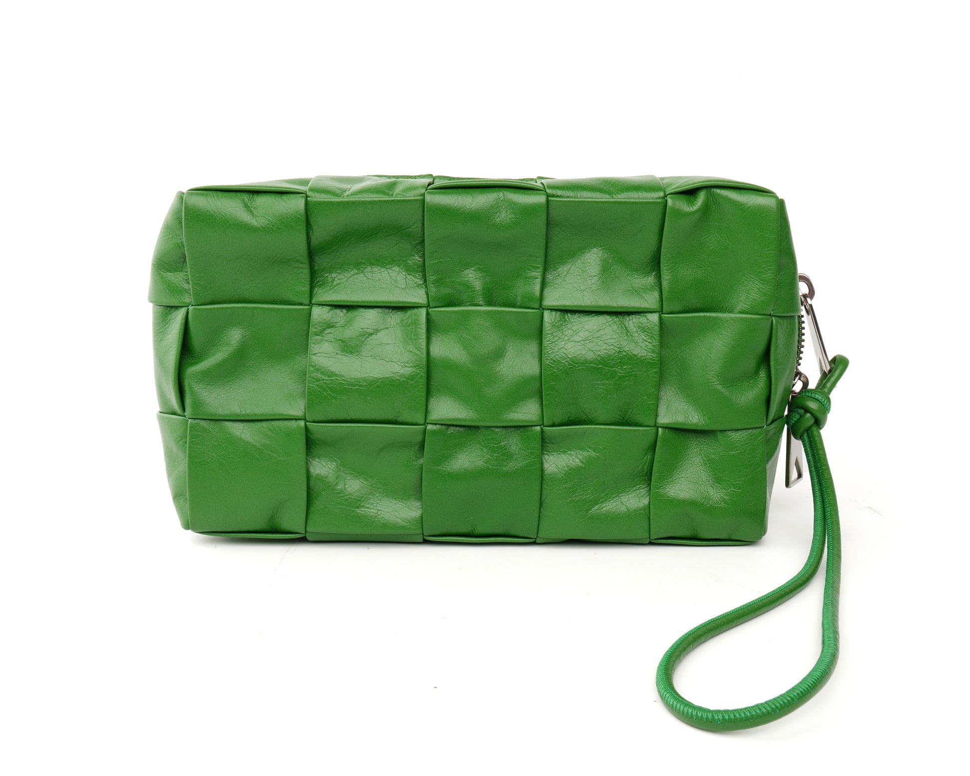 Bottega Veneta Maxi Intrecciato Pouch Wristlet