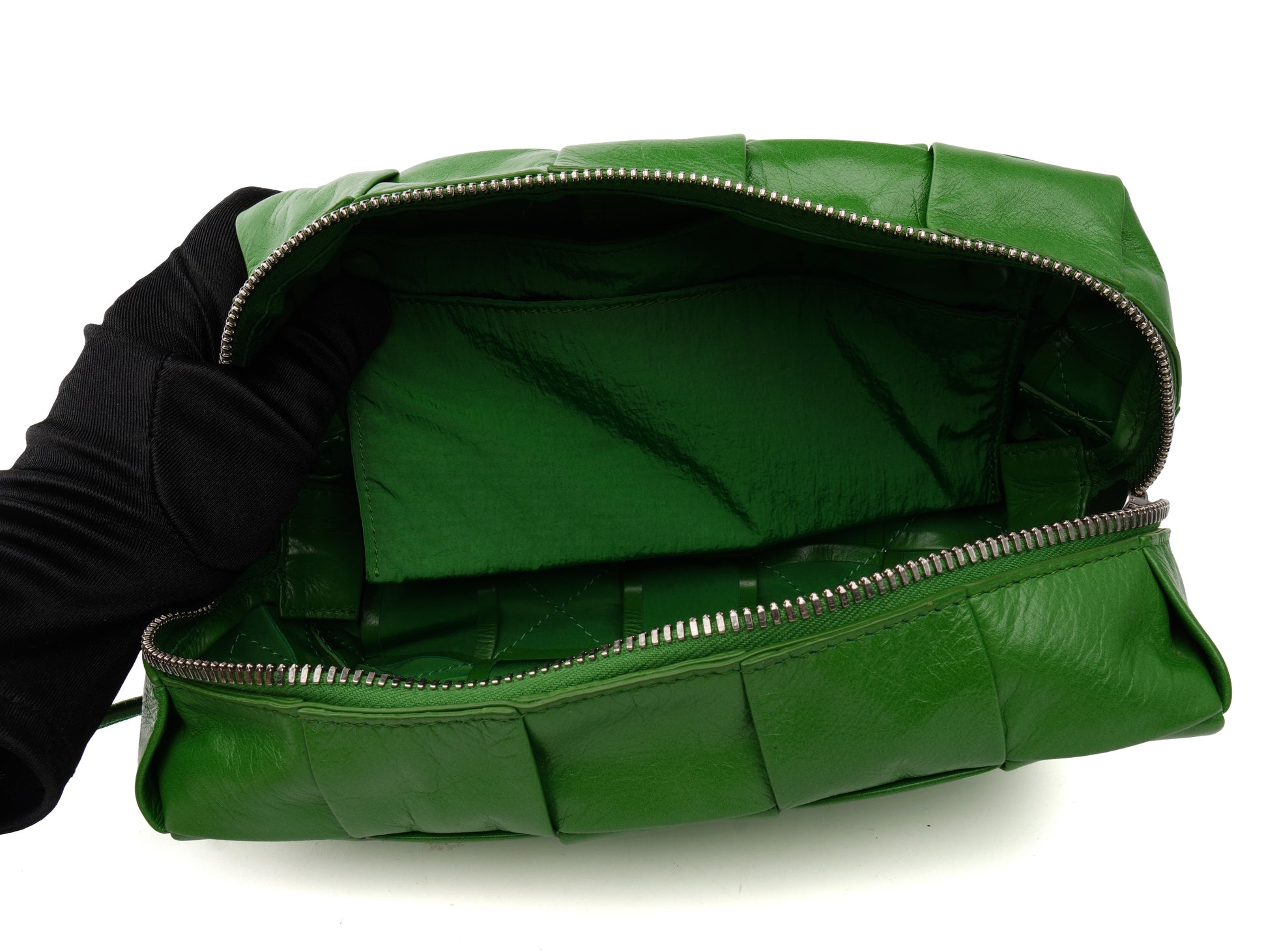 Bottega Veneta Maxi Intrecciato Pouch Wristlet