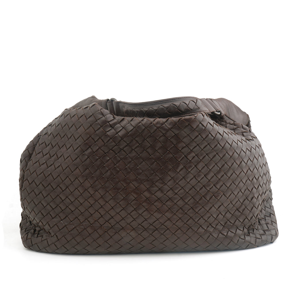 Bottega Veneta Campana Hobo Dark Brown