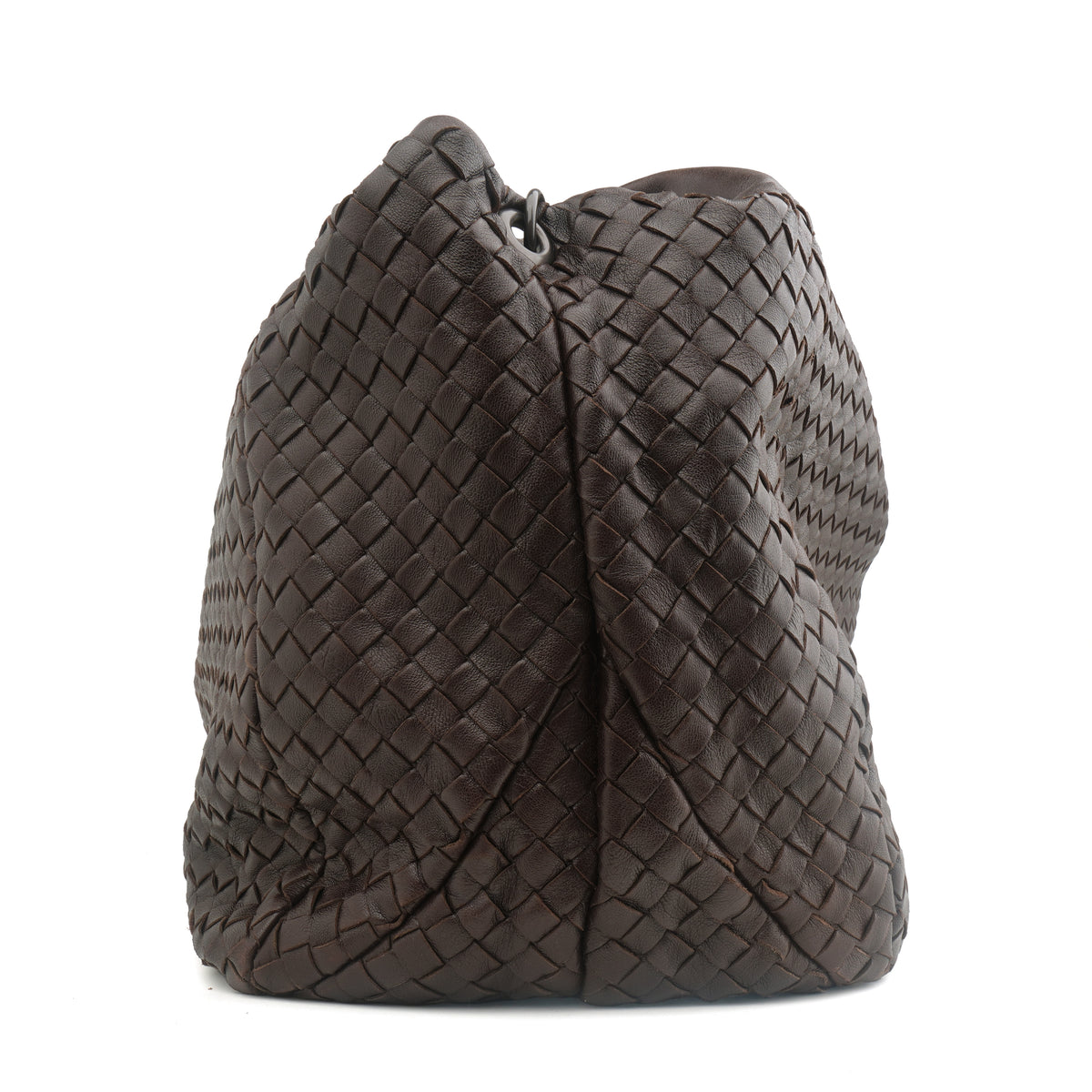 Bottega Veneta Campana Hobo Dark Brown