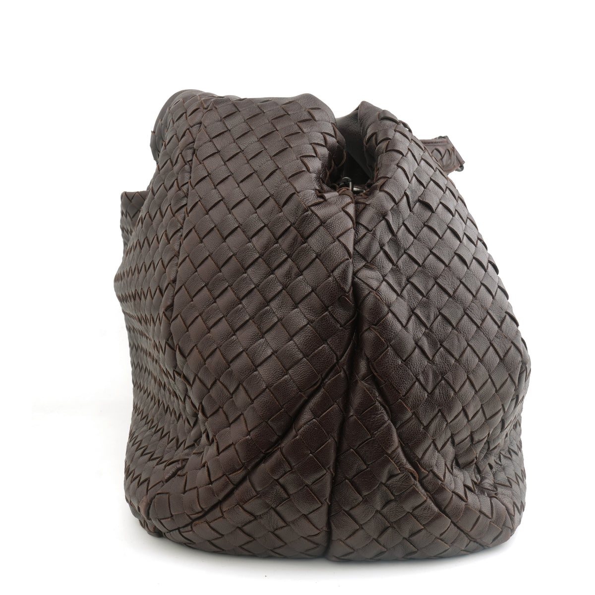 Bottega Veneta Campana Hobo Dark Brown