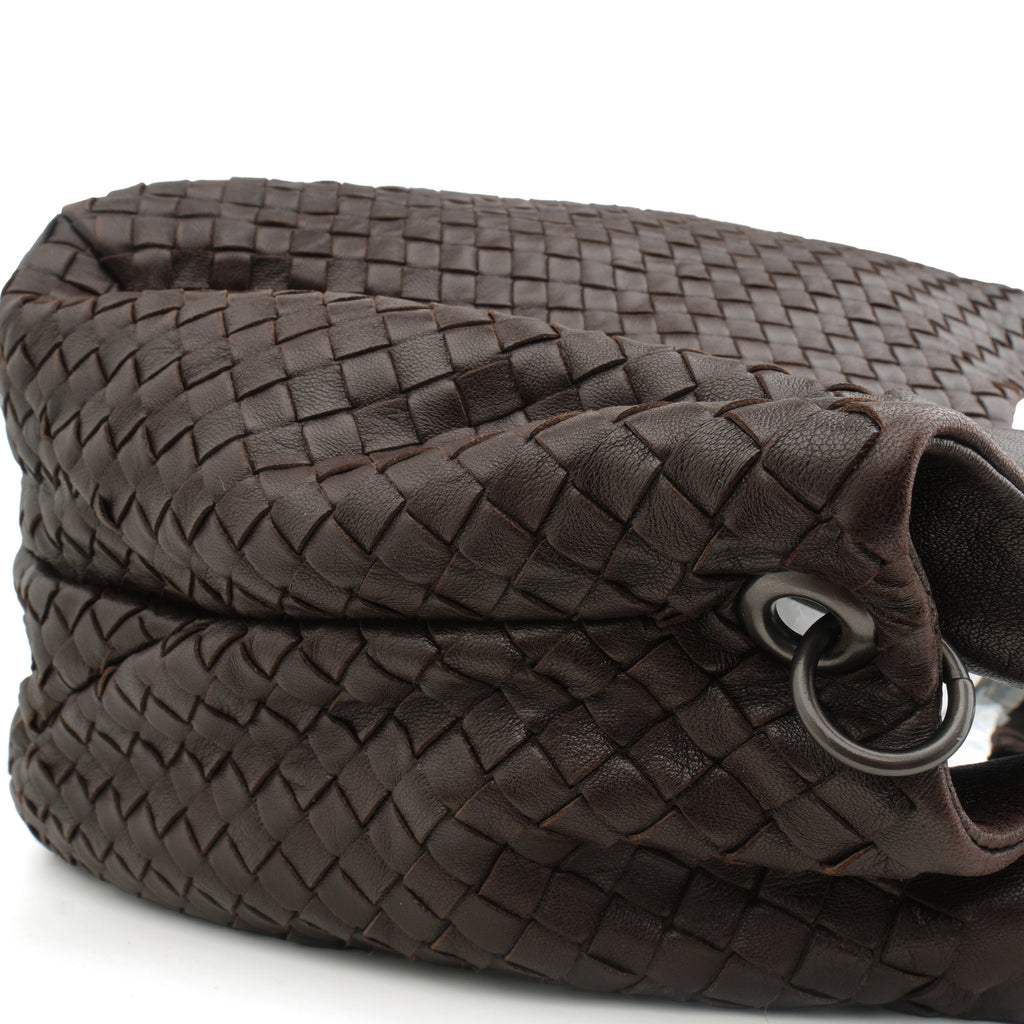 Bottega Veneta Campana Hobo Dark Brown