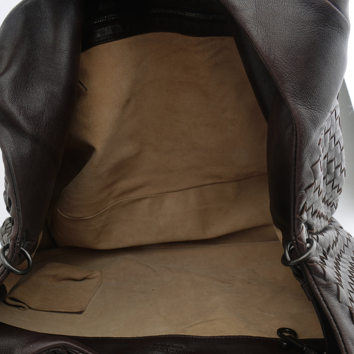 Bottega Veneta Campana Hobo Dark Brown