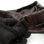 Bottega Veneta Campana Hobo Dark Brown