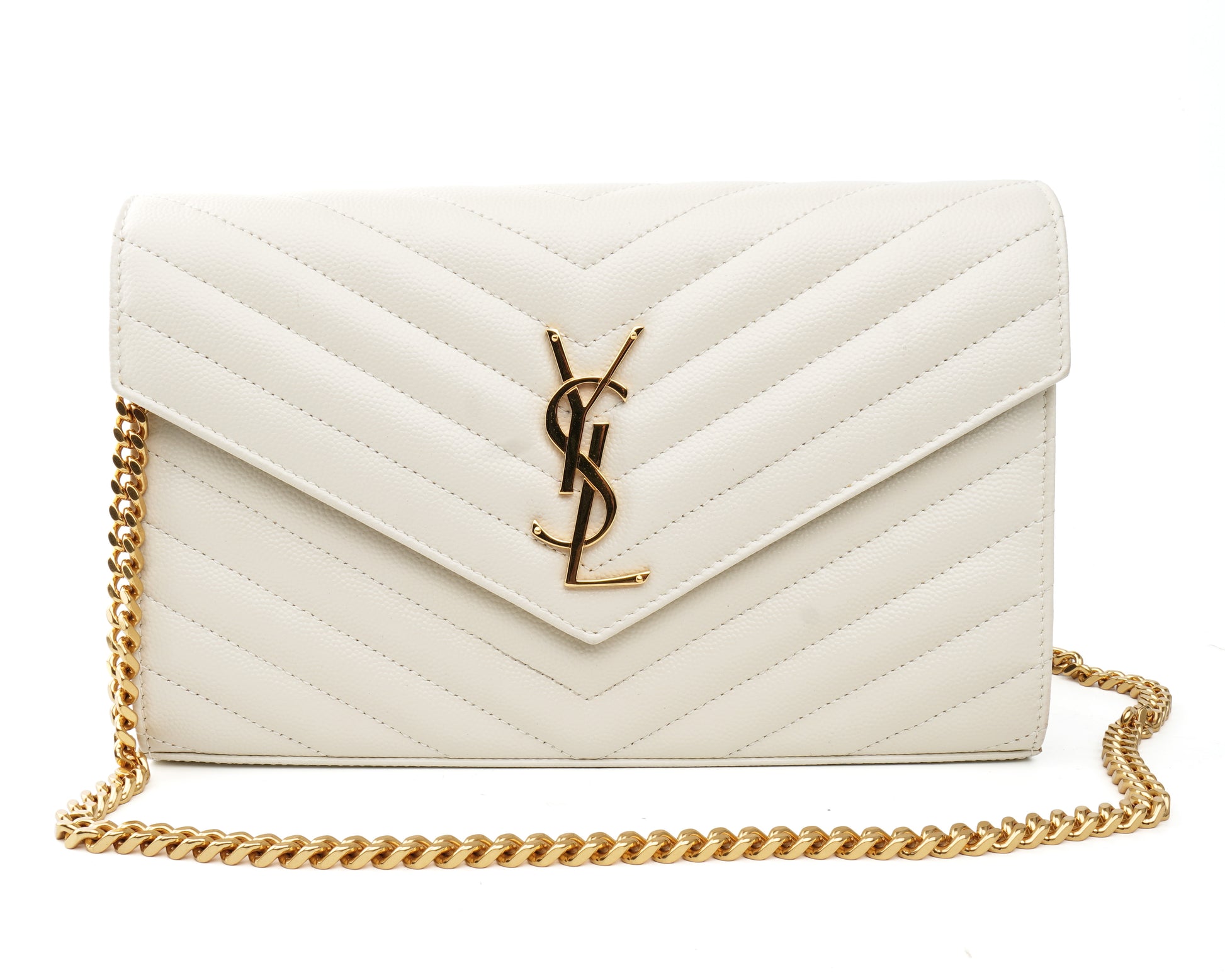 Saint Laurent Wallet on Chain Large