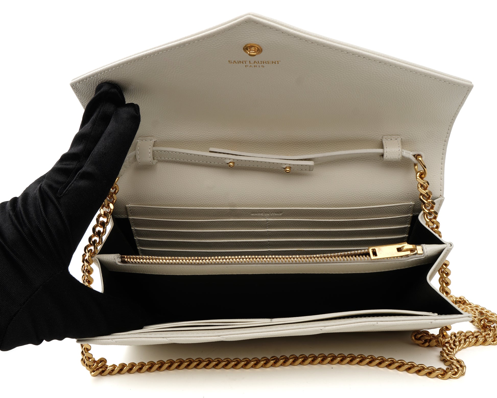 Saint Laurent Wallet on Chain Large