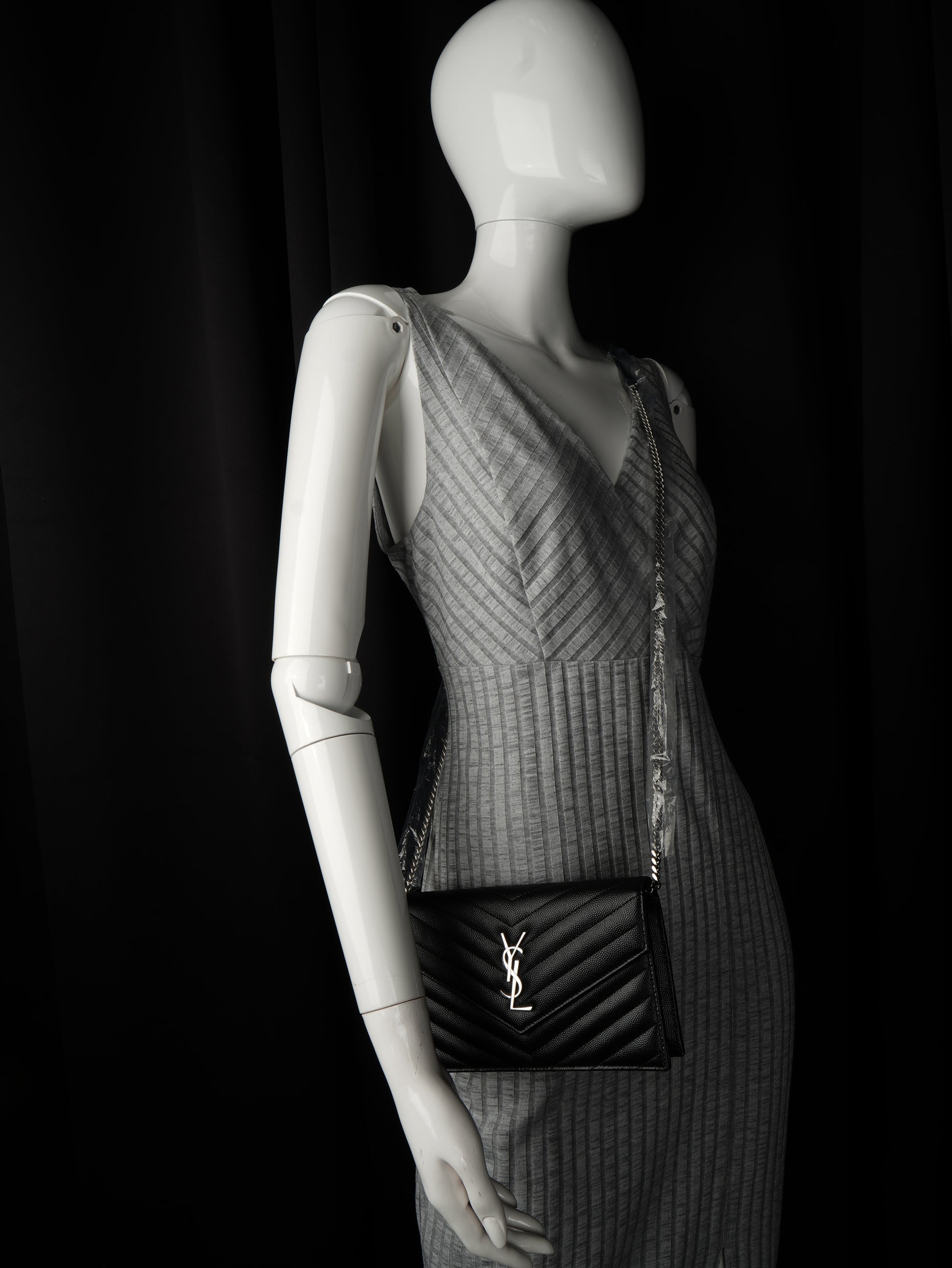 Saint Laurent Envelope Wallet on Chain