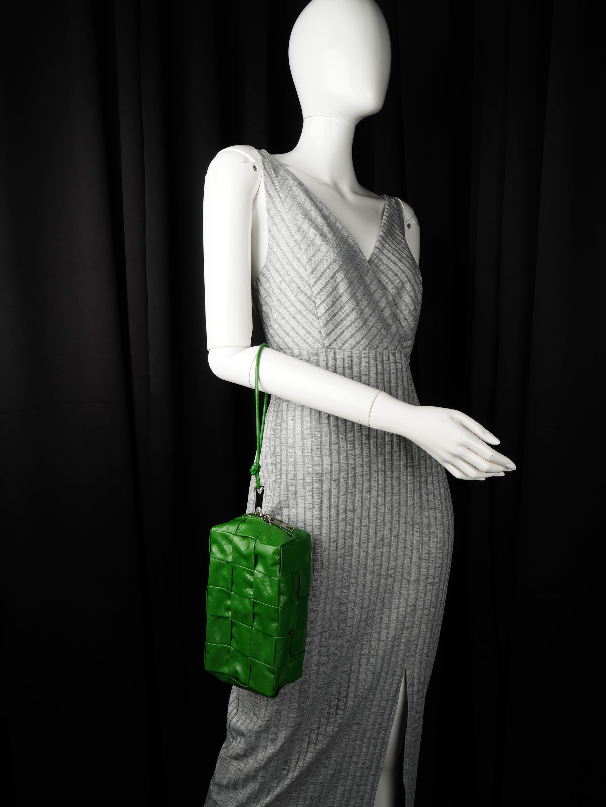 Bottega Veneta Maxi Intrecciato Pouch Wristlet