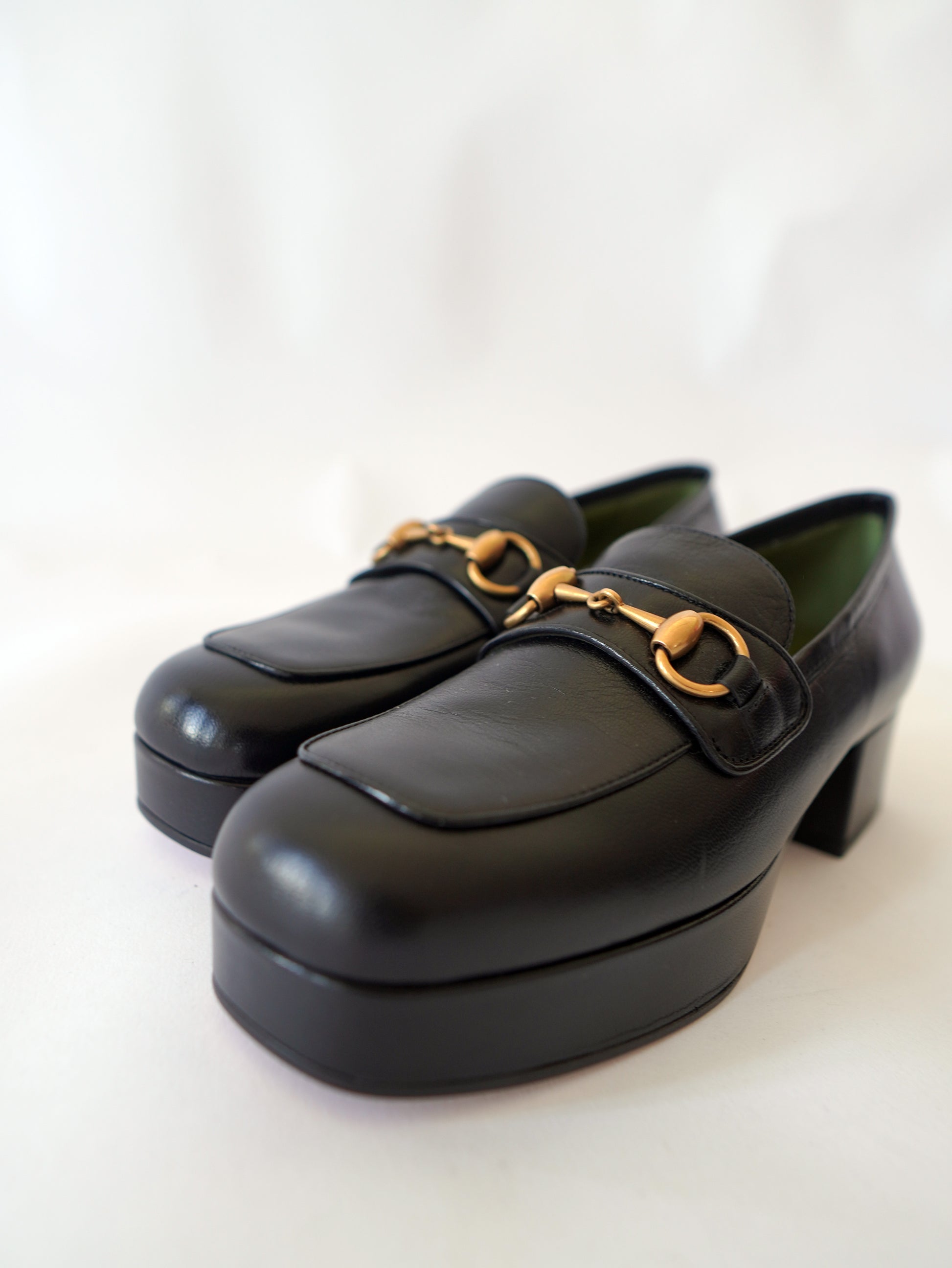 Gucci Houdan Platform Loafers 38