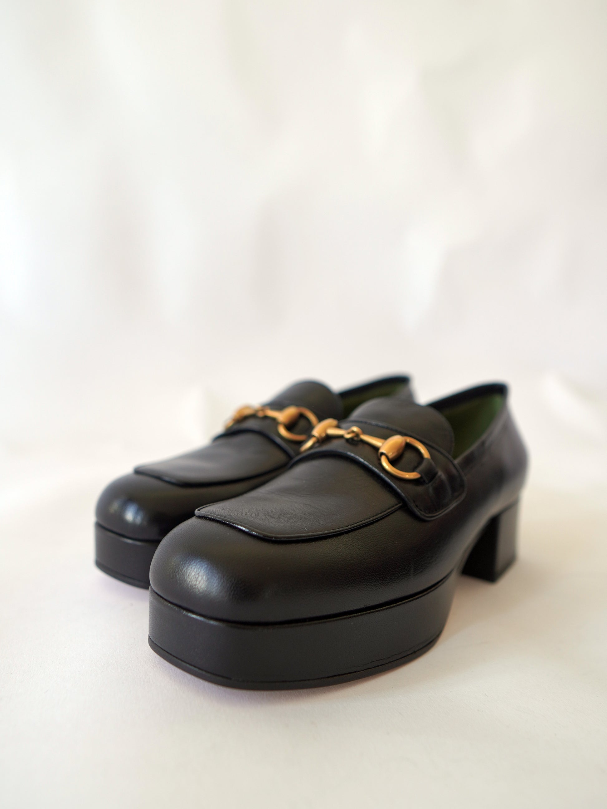 Gucci Houdan Platform Loafers 38