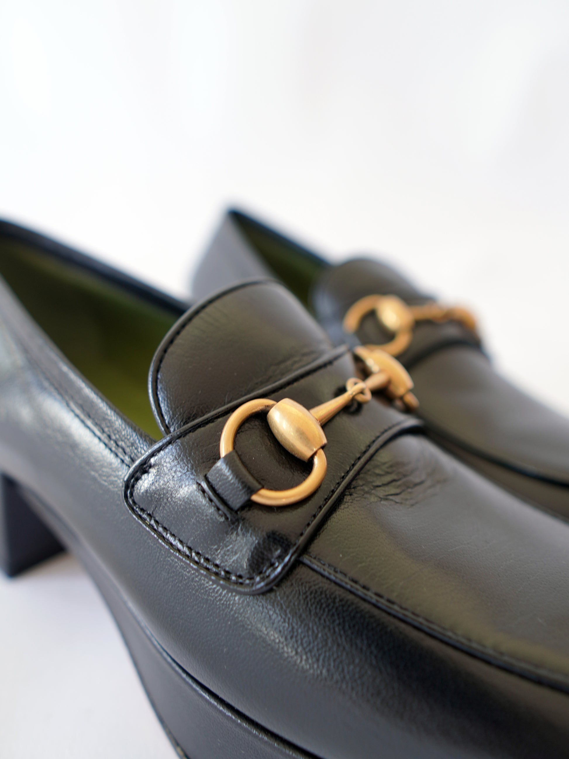 Gucci Houdan Platform Loafers 38