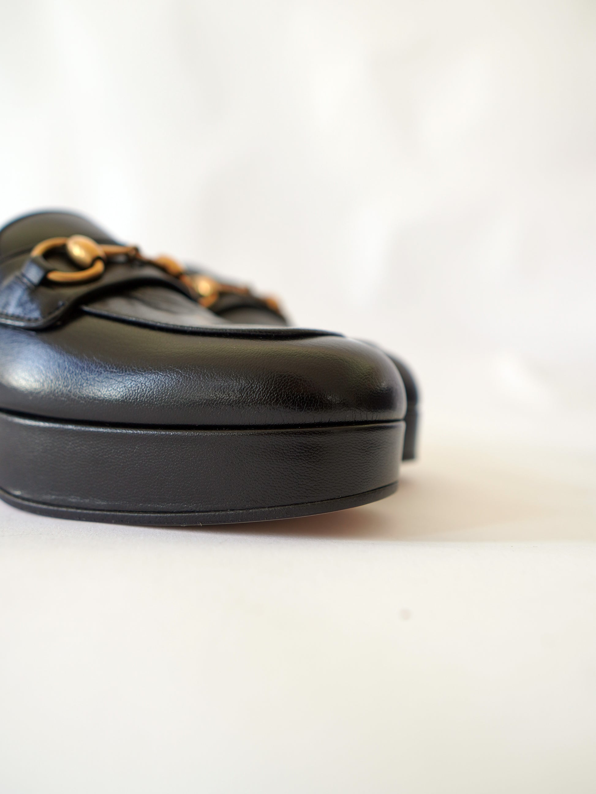 Gucci Houdan Platform Loafers 38