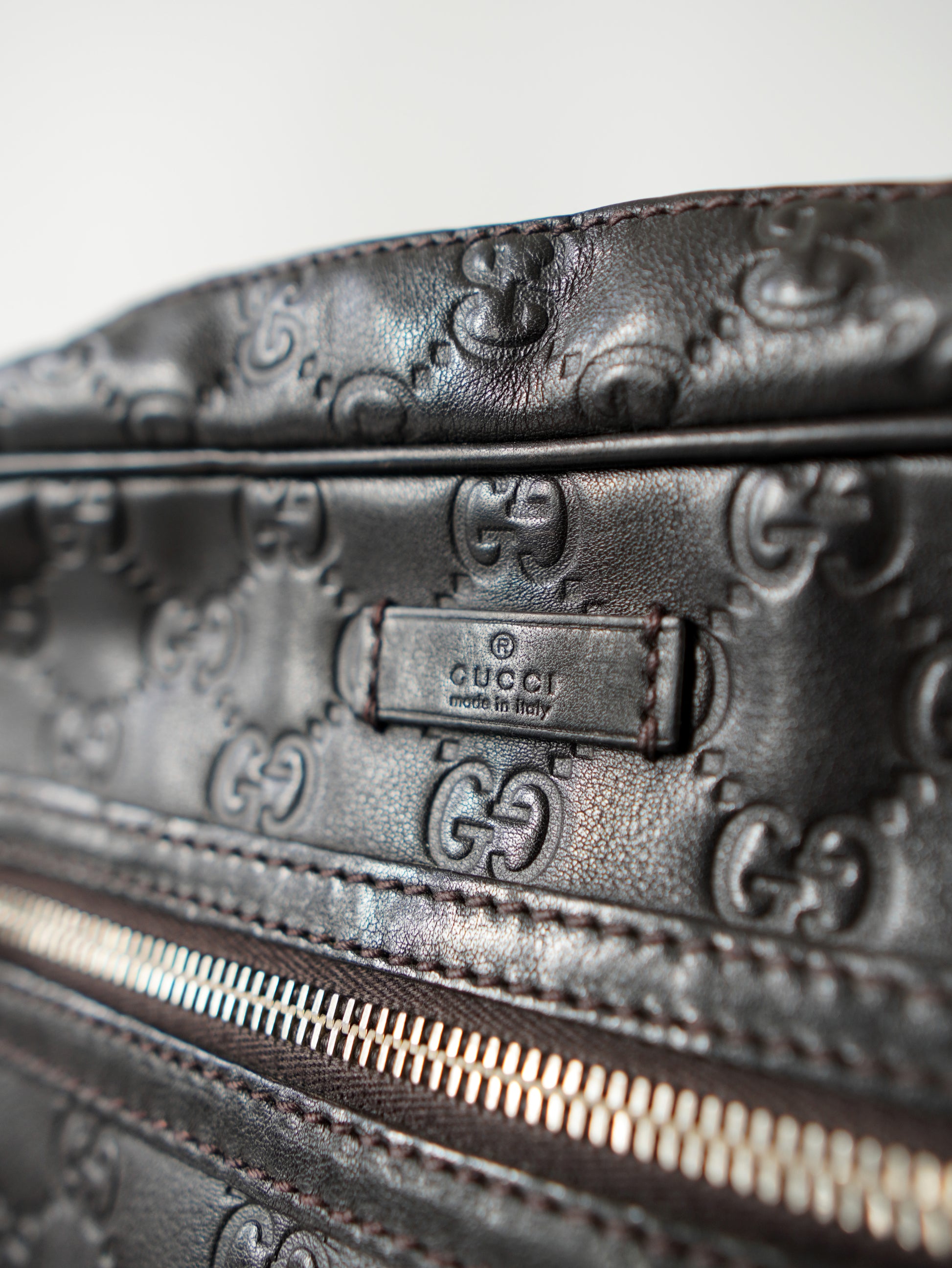 Gucci Guccissima Messenger Bag