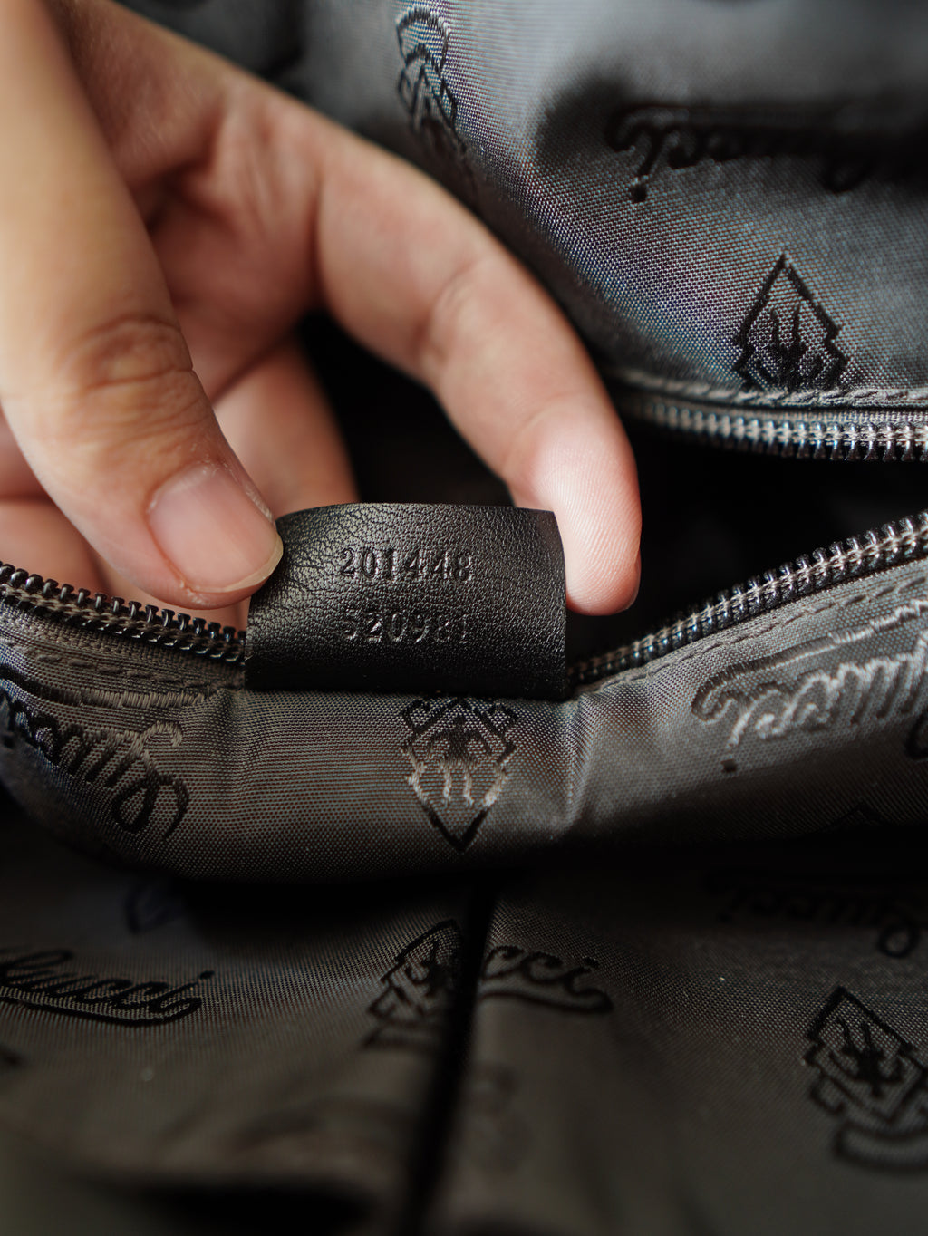 Gucci Guccissima Messenger Bag