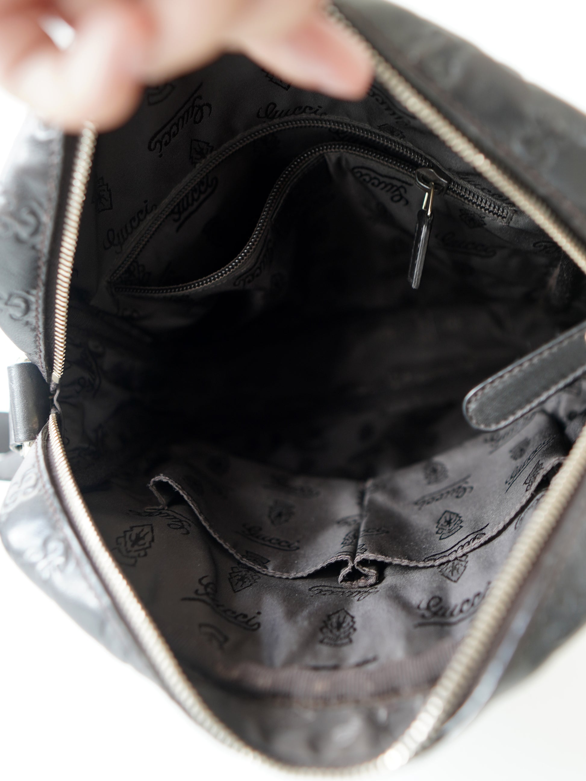 Gucci Guccissima Messenger Bag