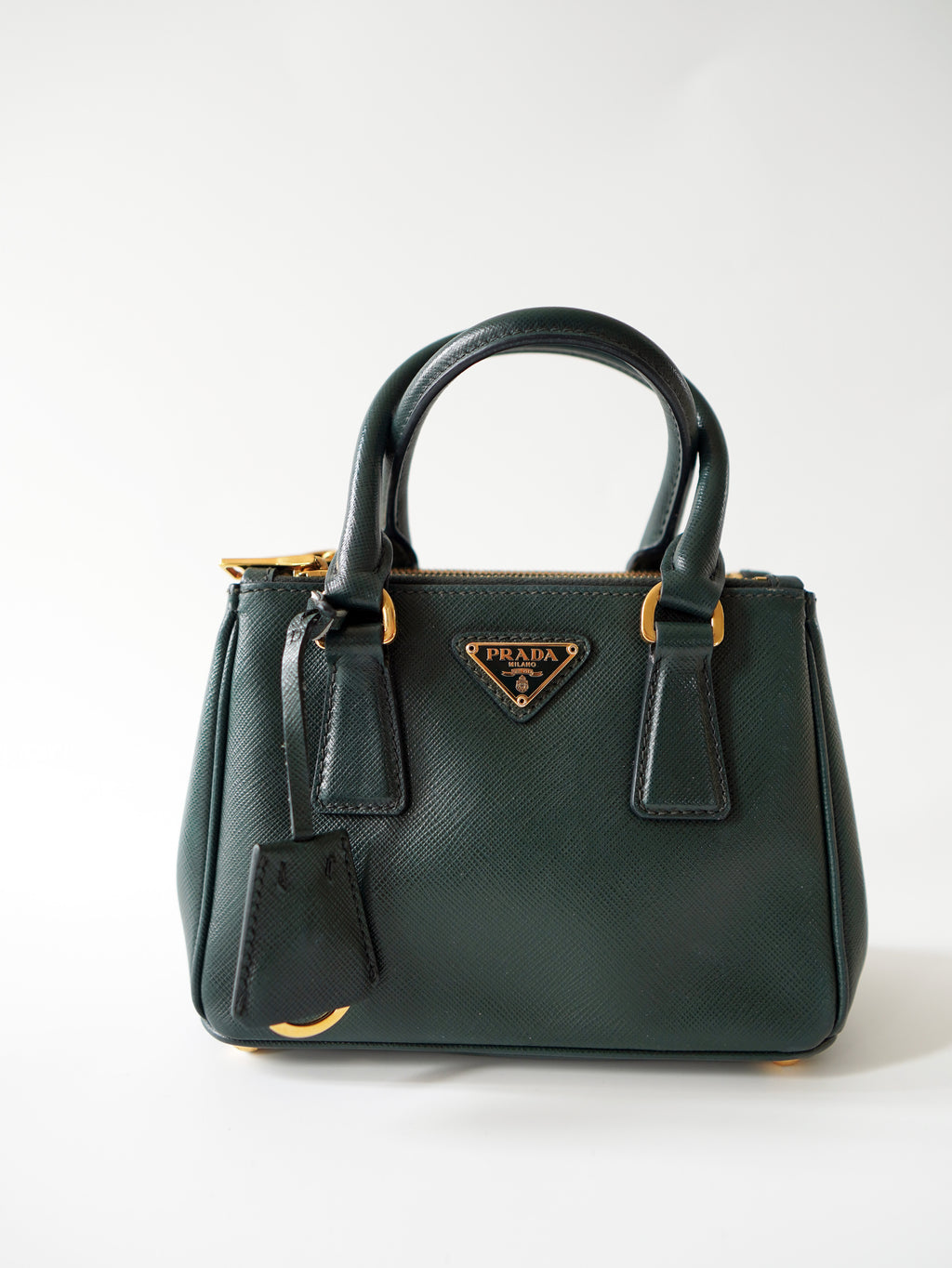 Prada Saffiano Lux Micro Galleria