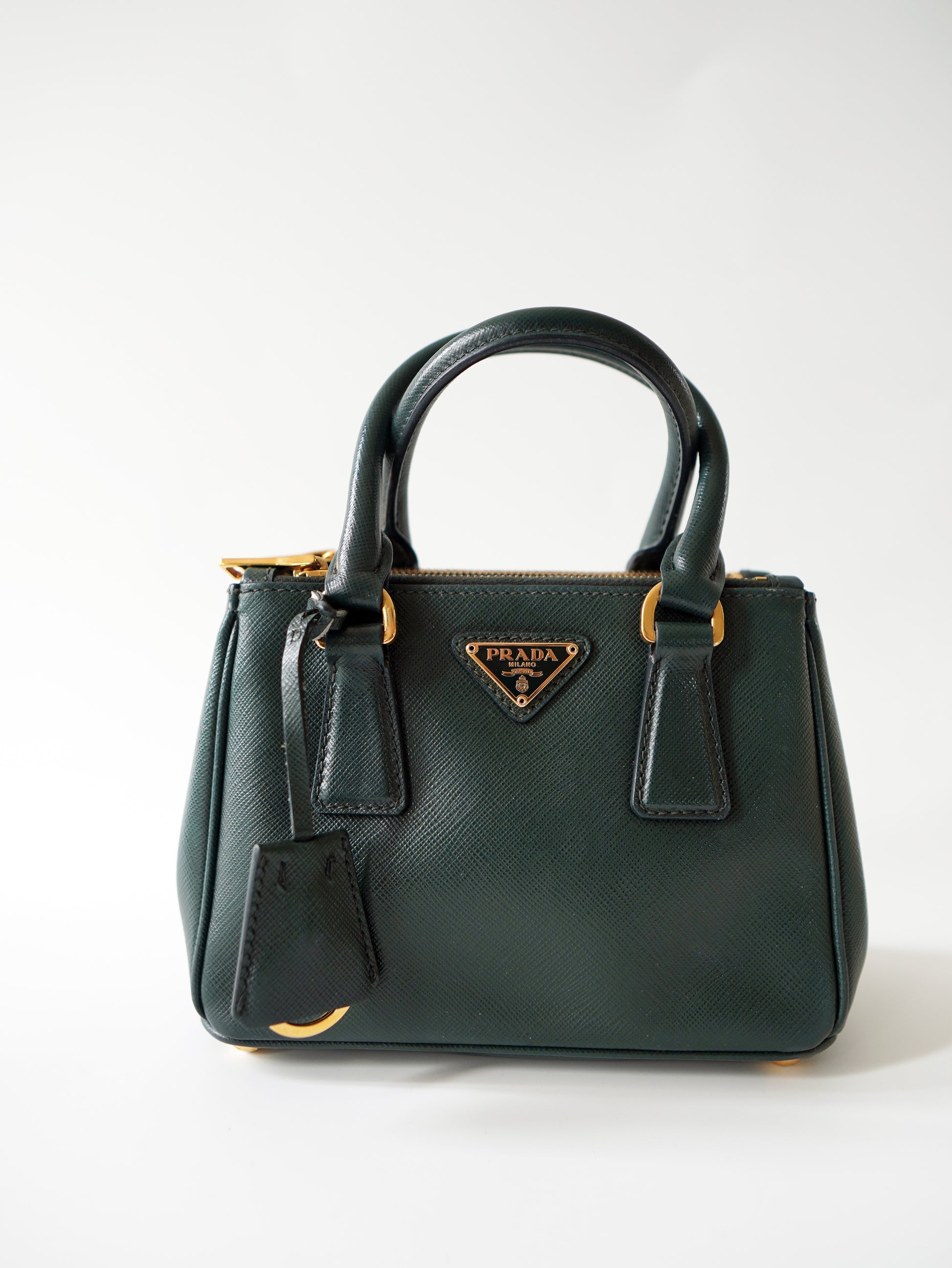 Prada Saffiano Lux Micro Galleria