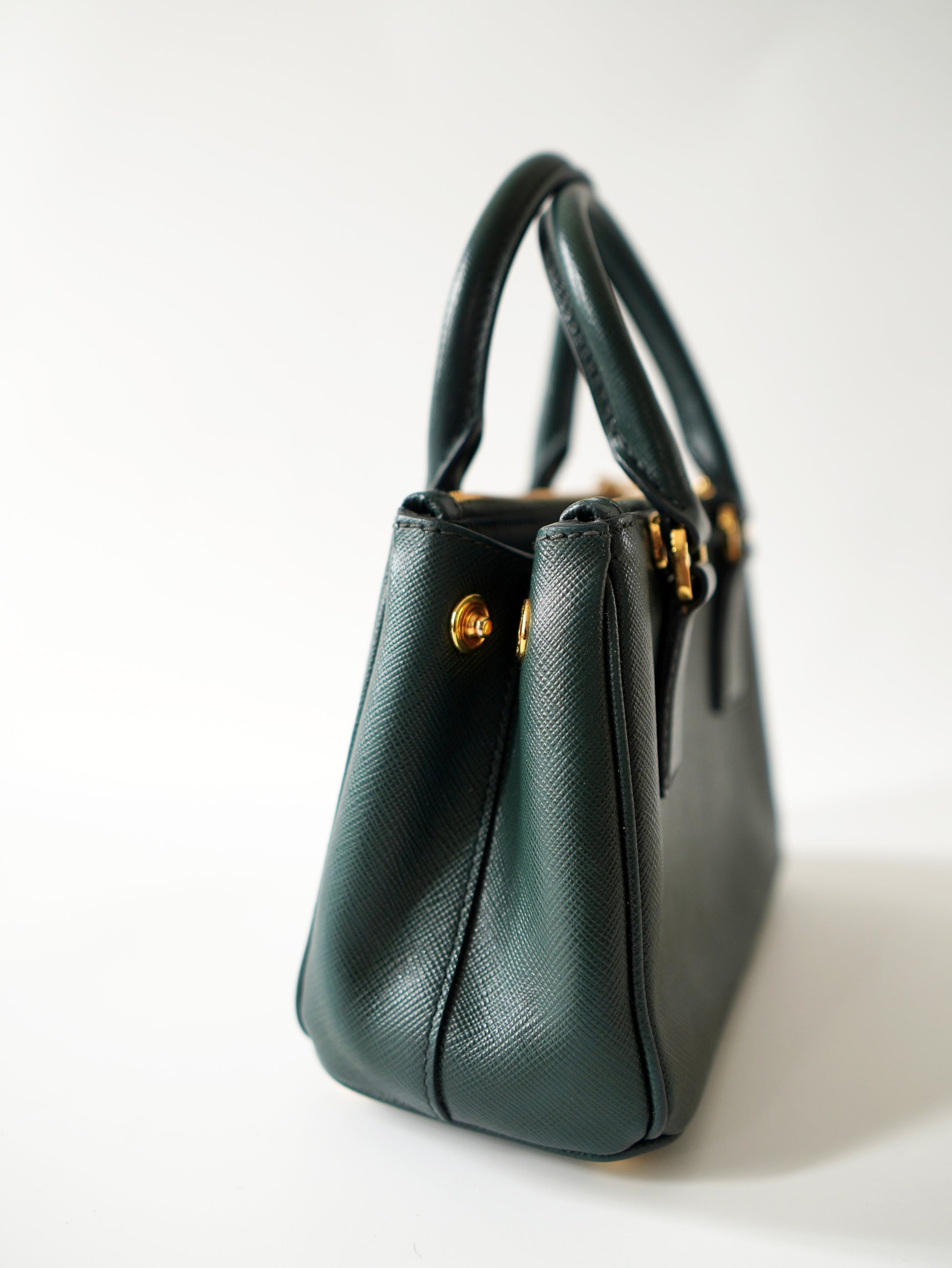 Prada Saffiano Lux Micro Galleria