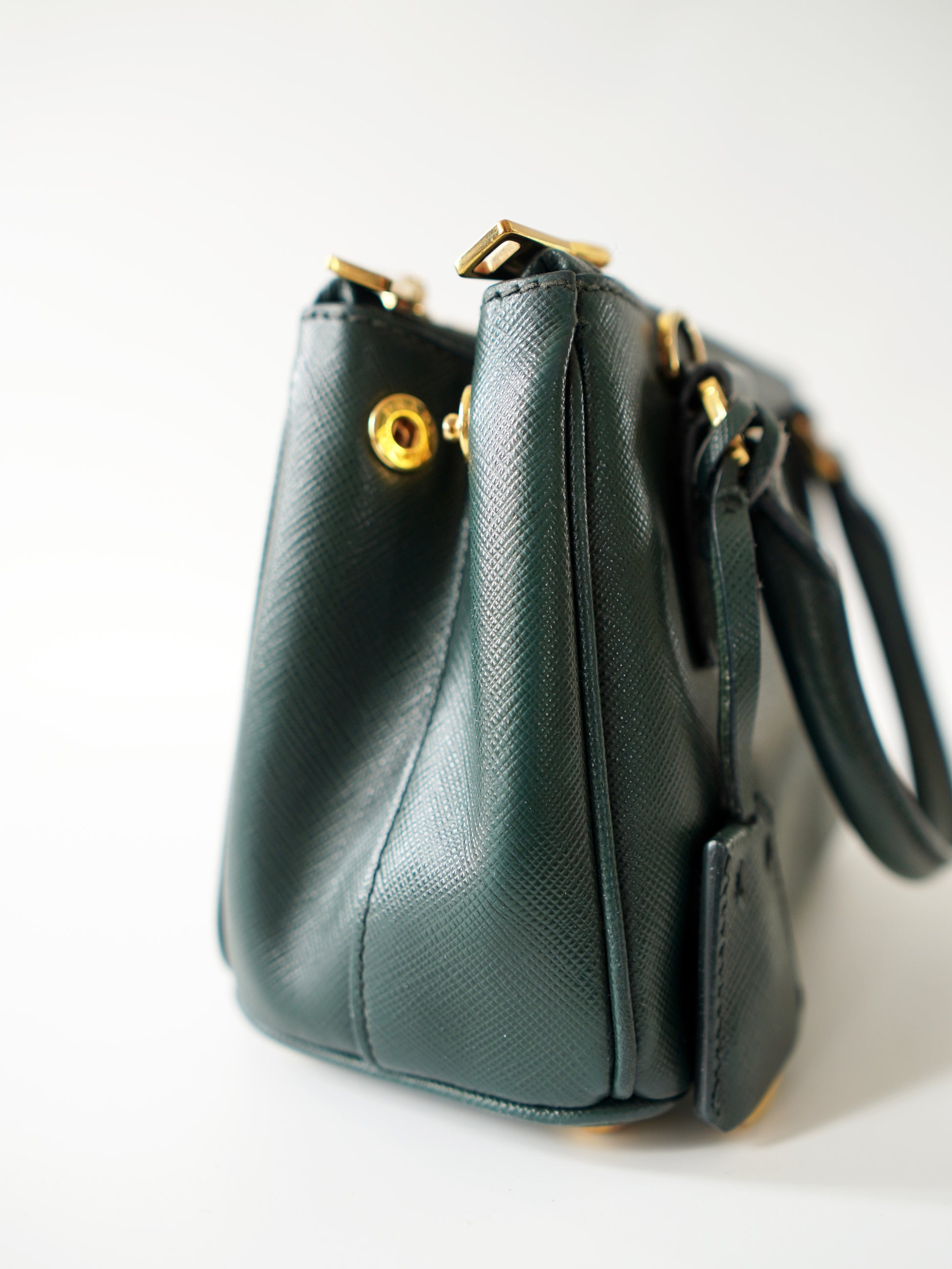 Prada Saffiano Lux Micro Galleria