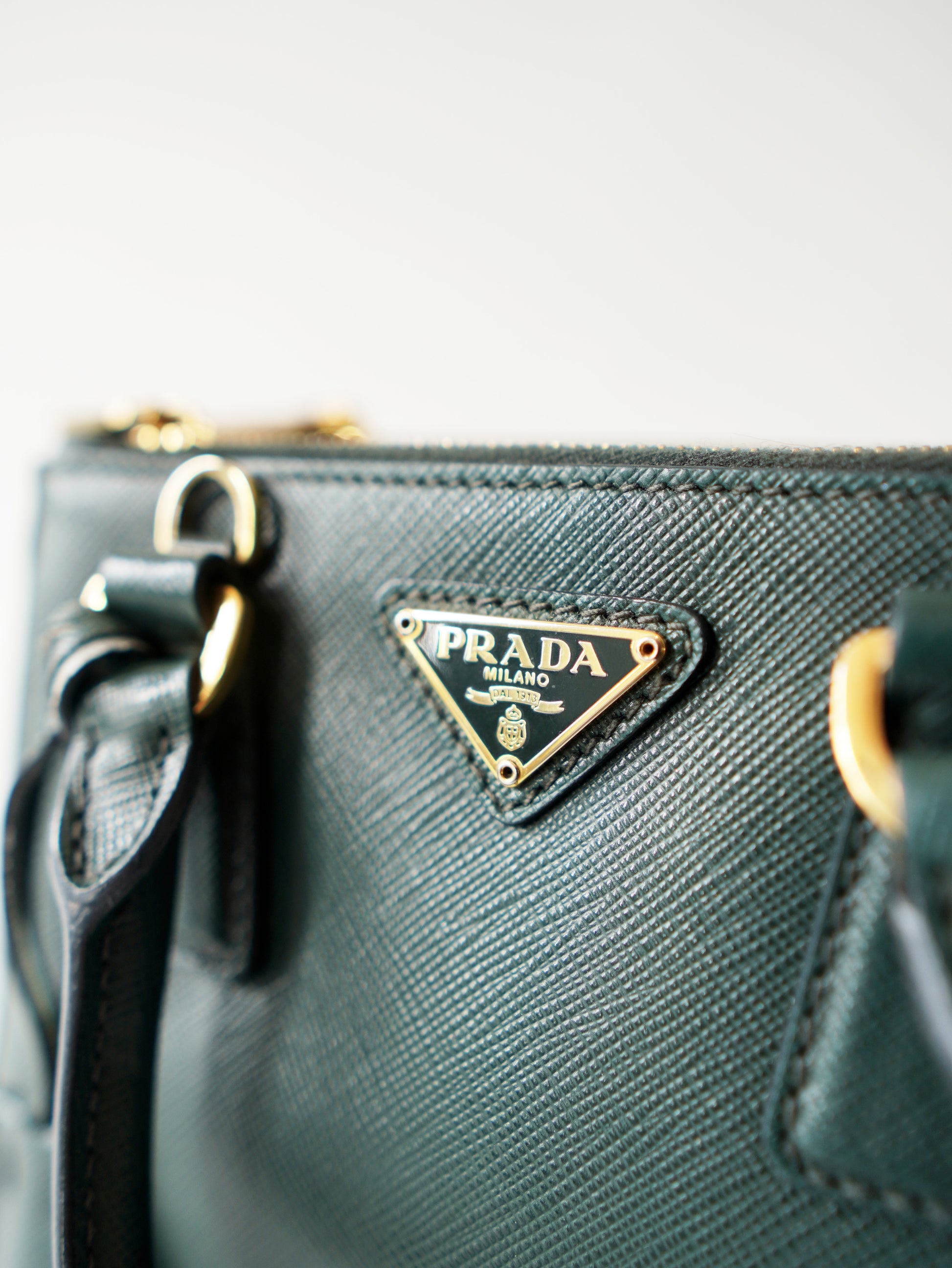 Prada Saffiano Lux Micro Galleria