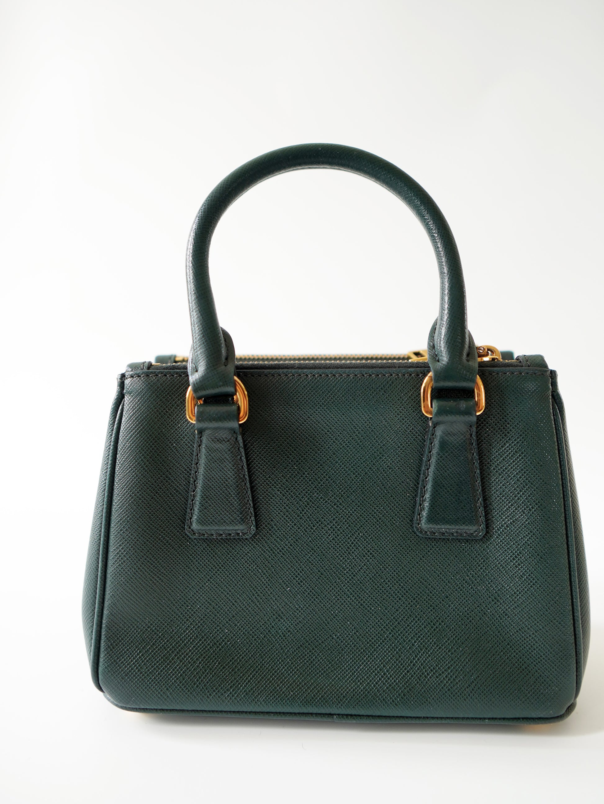 Prada Saffiano Lux Micro Galleria