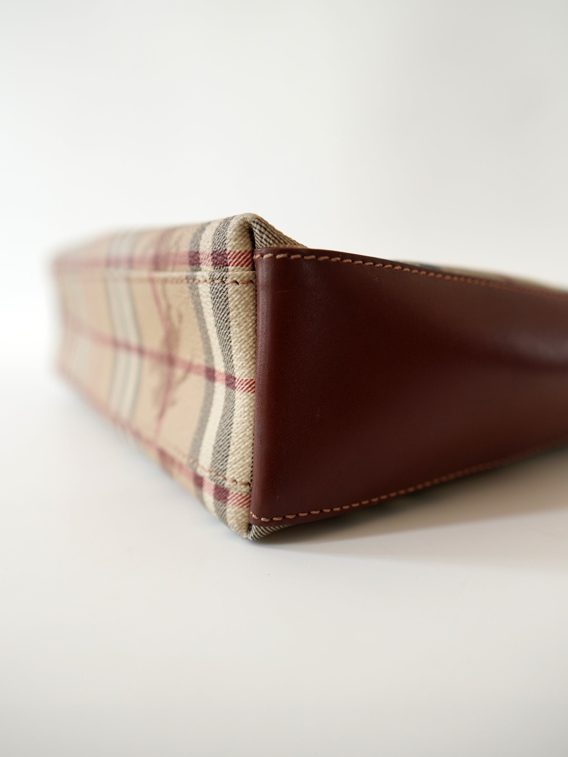 Burberry Haymarket Check Hobo