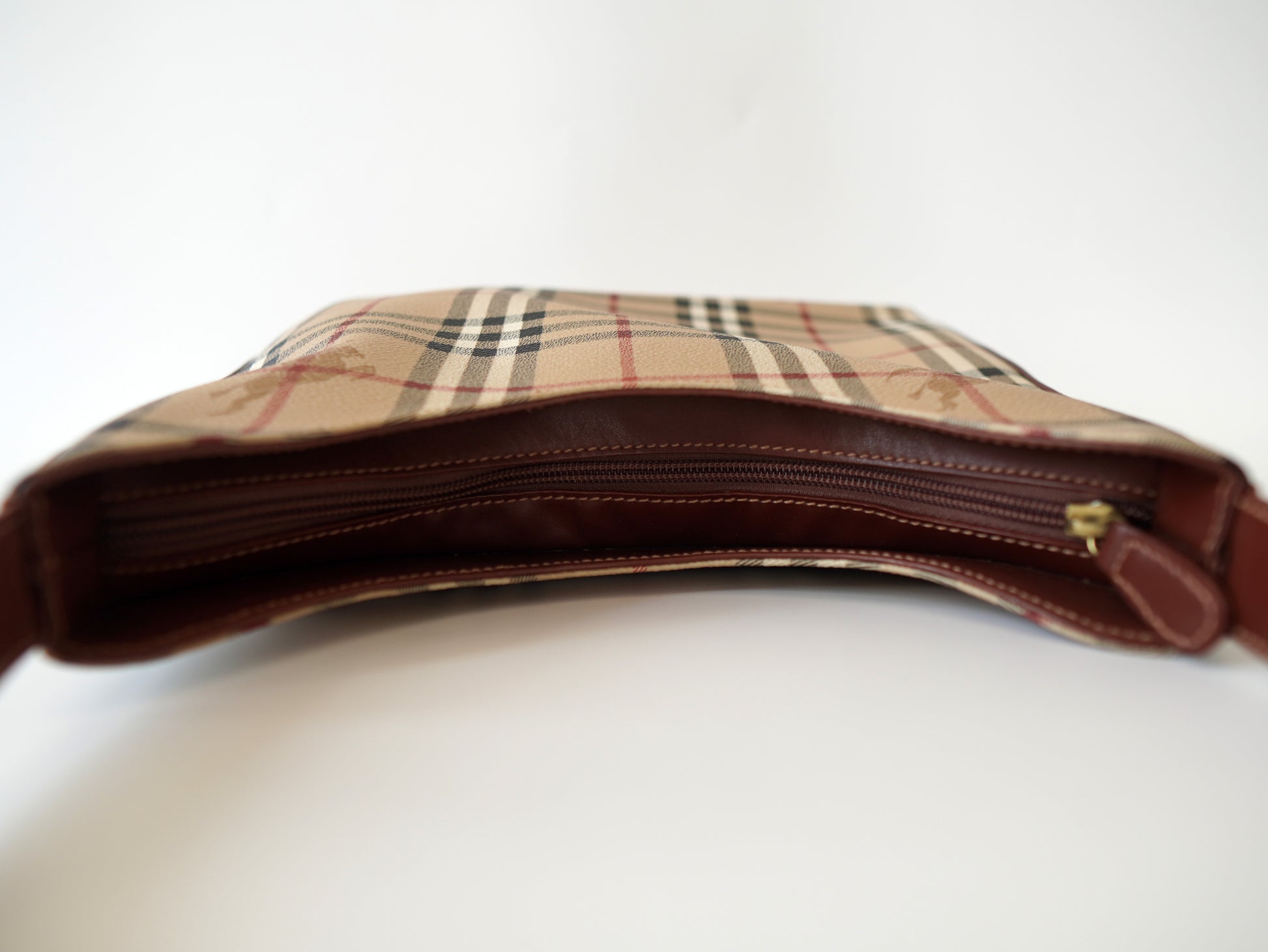 Burberry Haymarket Check Hobo