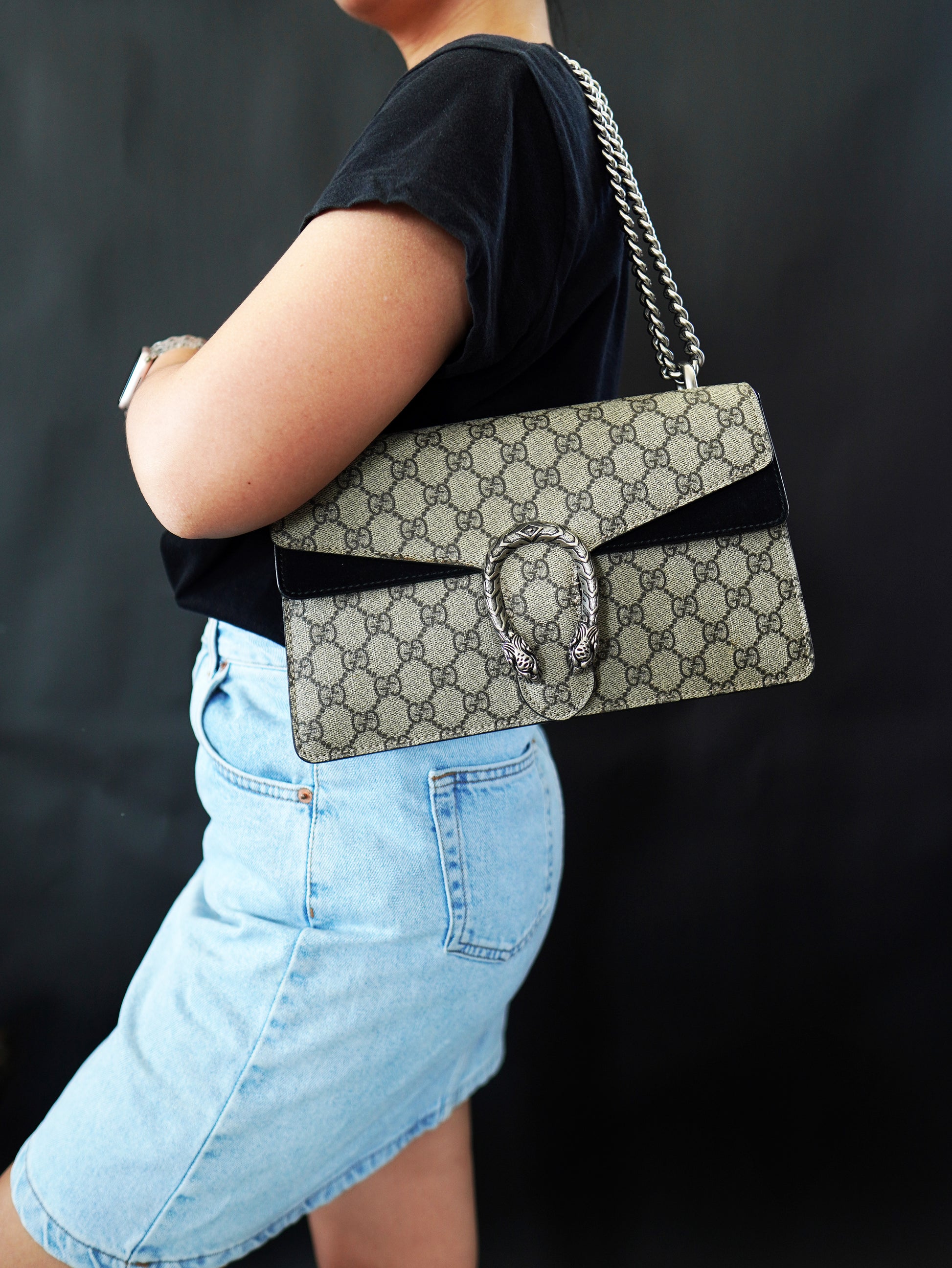 Gucci Dionysus Small Supreme Monogram