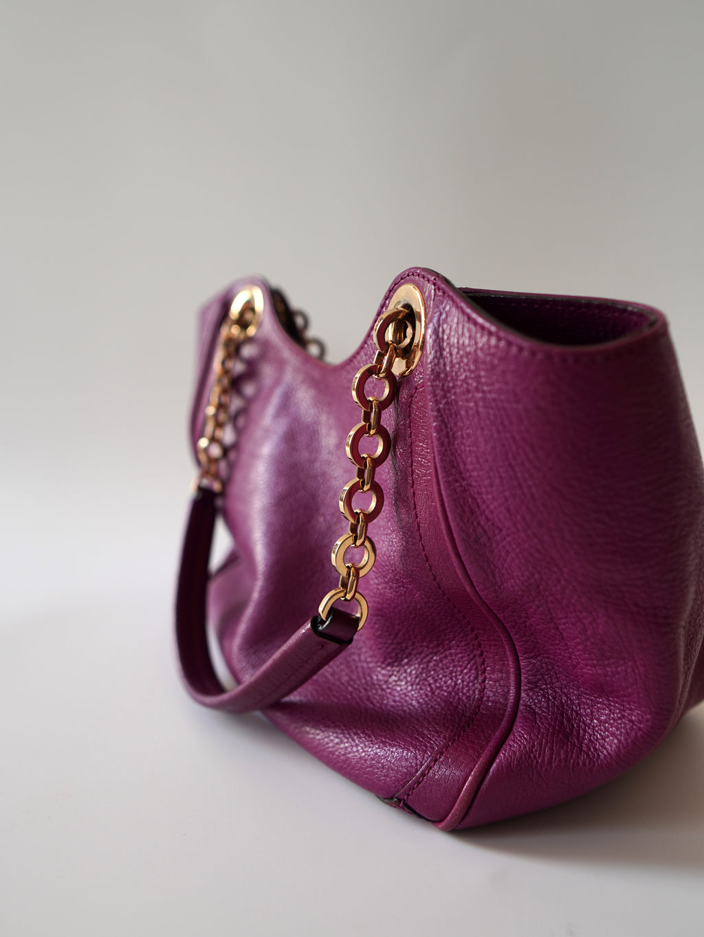 Salvatore Ferragamo Betulla Chain Tote