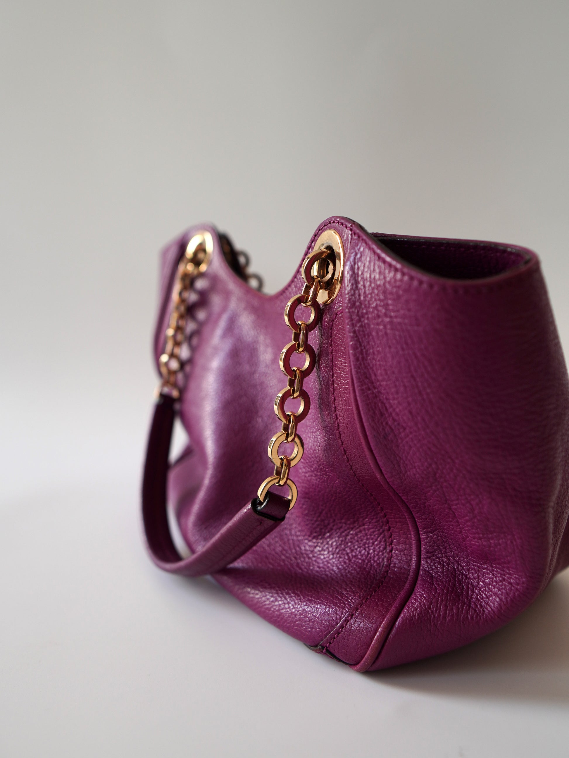 Salvatore Ferragamo Betulla Chain Tote