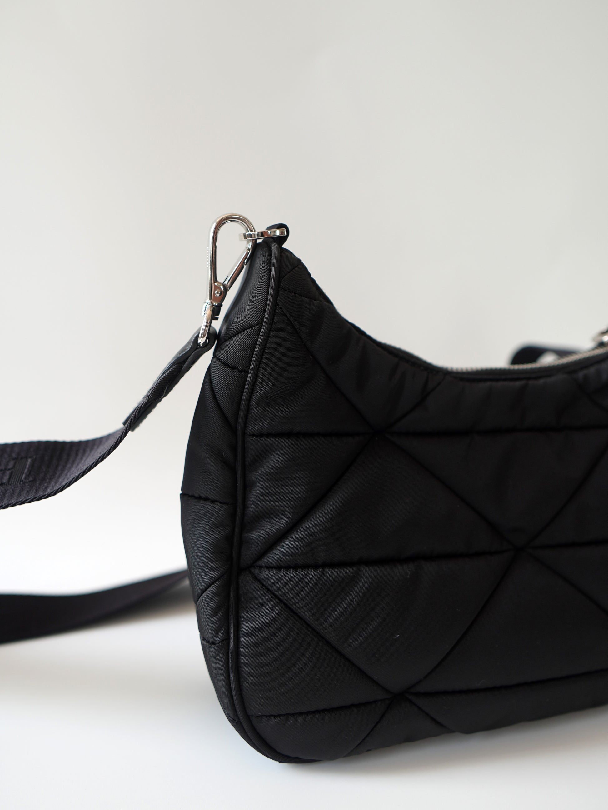 Prada Re-nylon Quilted Patchwork Re-edition Hobo