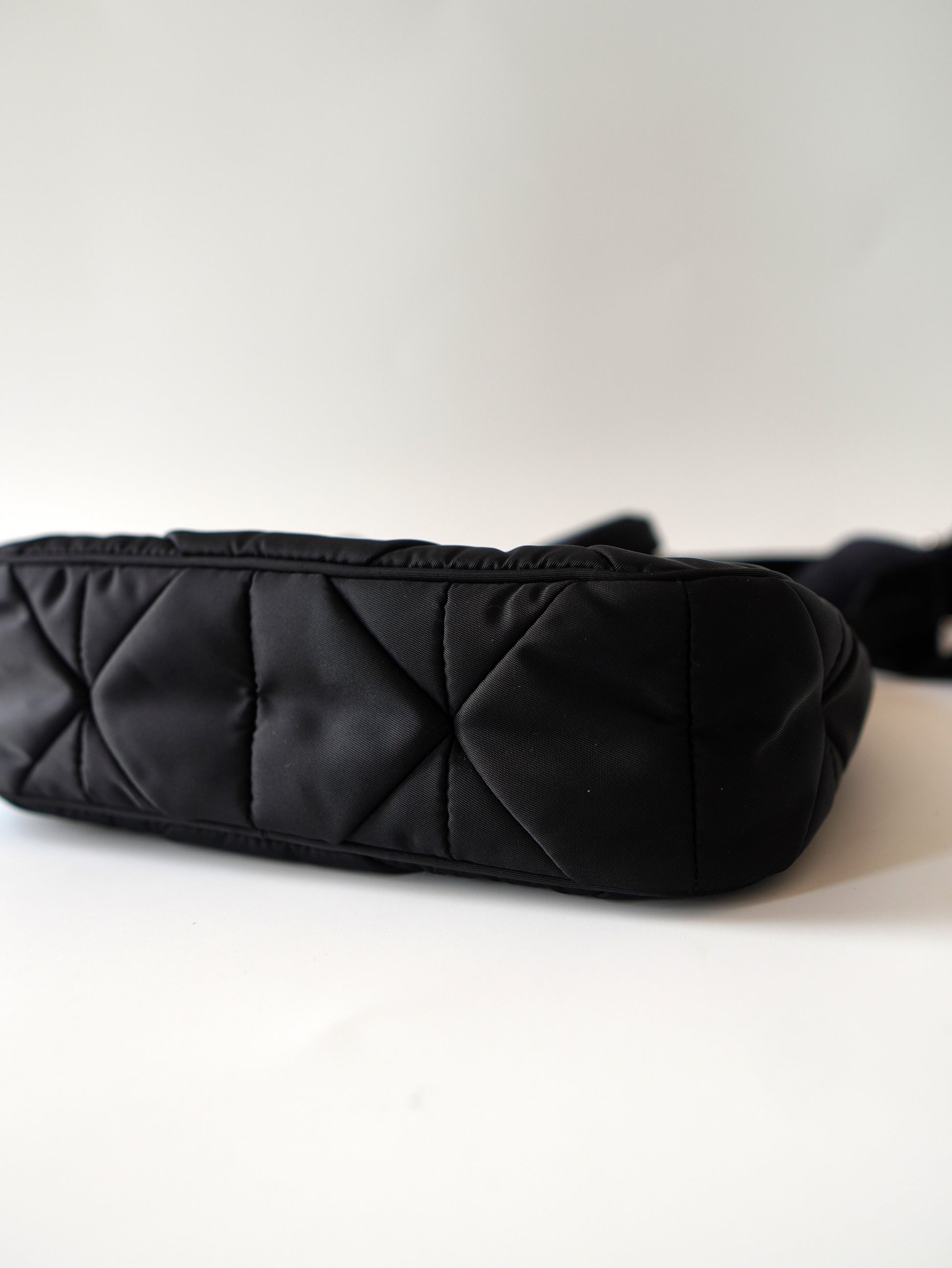 Prada Re-nylon Quilted Patchwork Re-edition Hobo