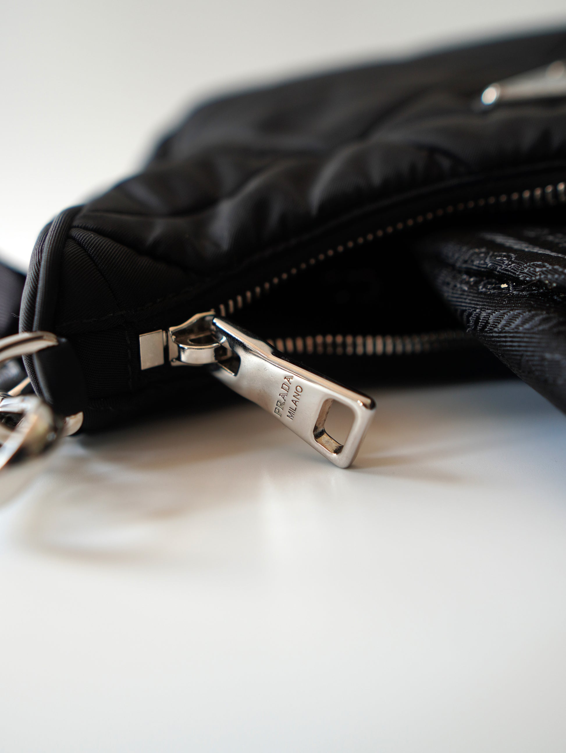 Prada Re-nylon Quilted Patchwork Re-edition Hobo