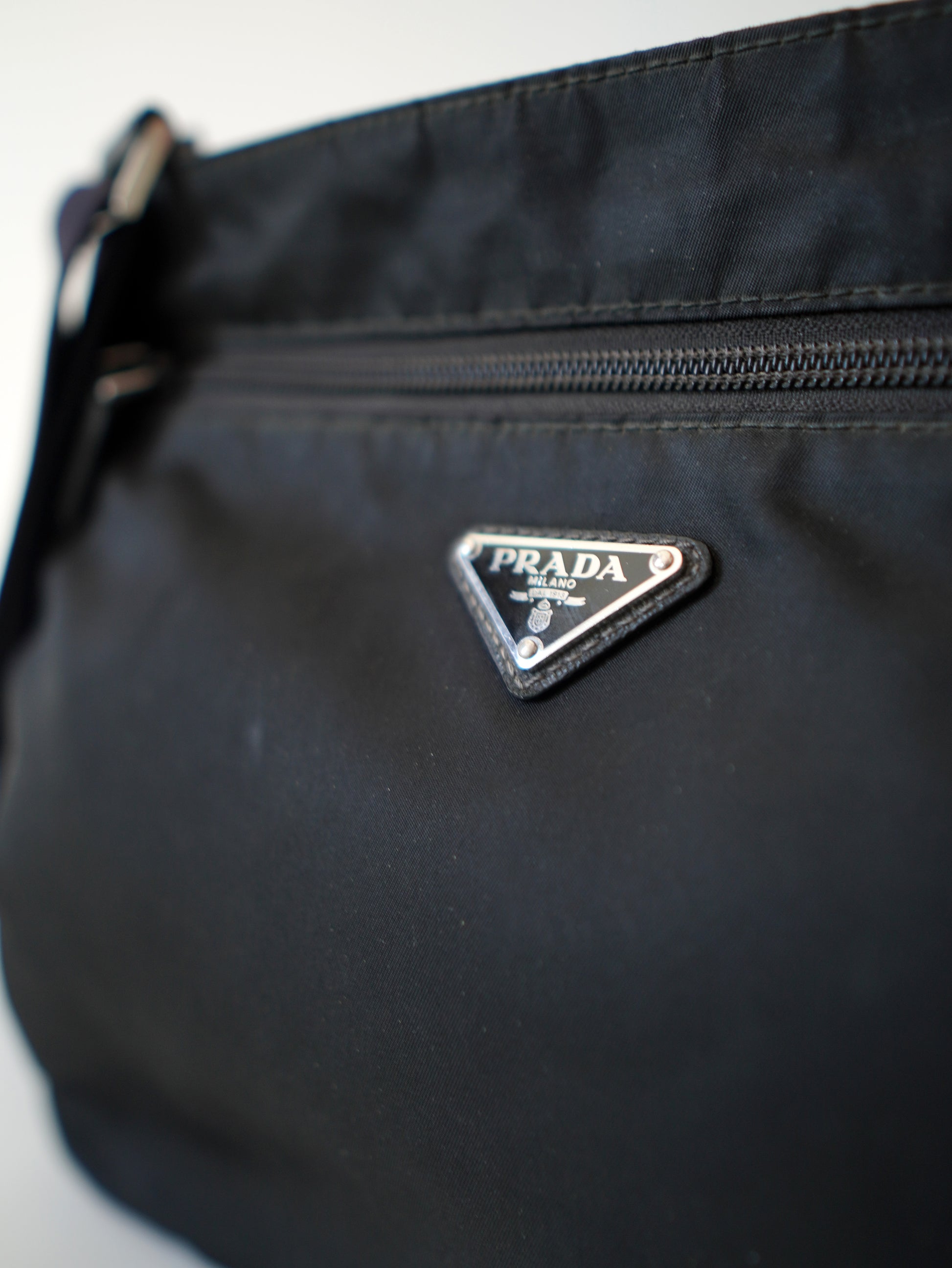 Prada Nylon Vela Messenger