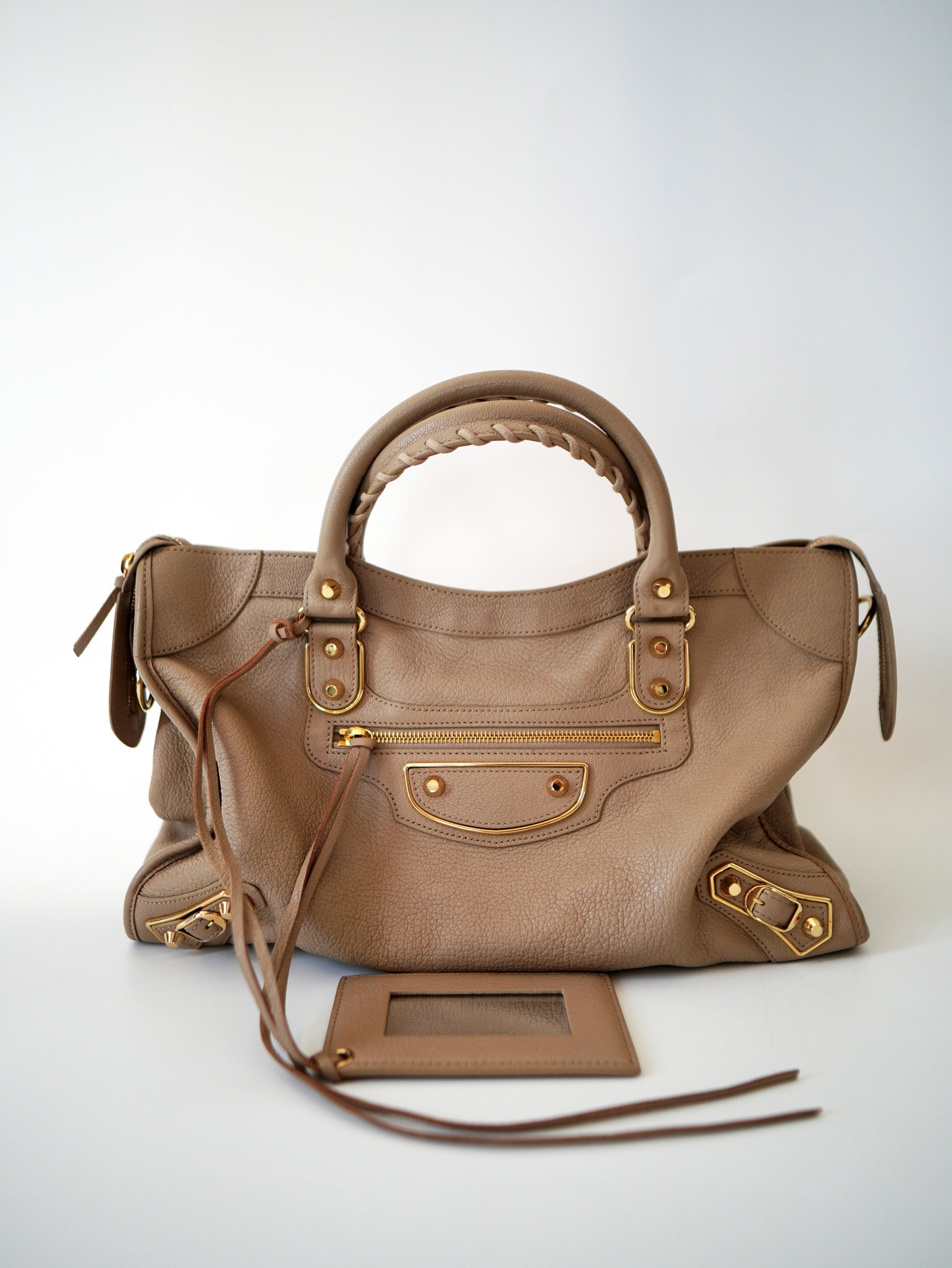Balenciaga Medium City Metallic Edge