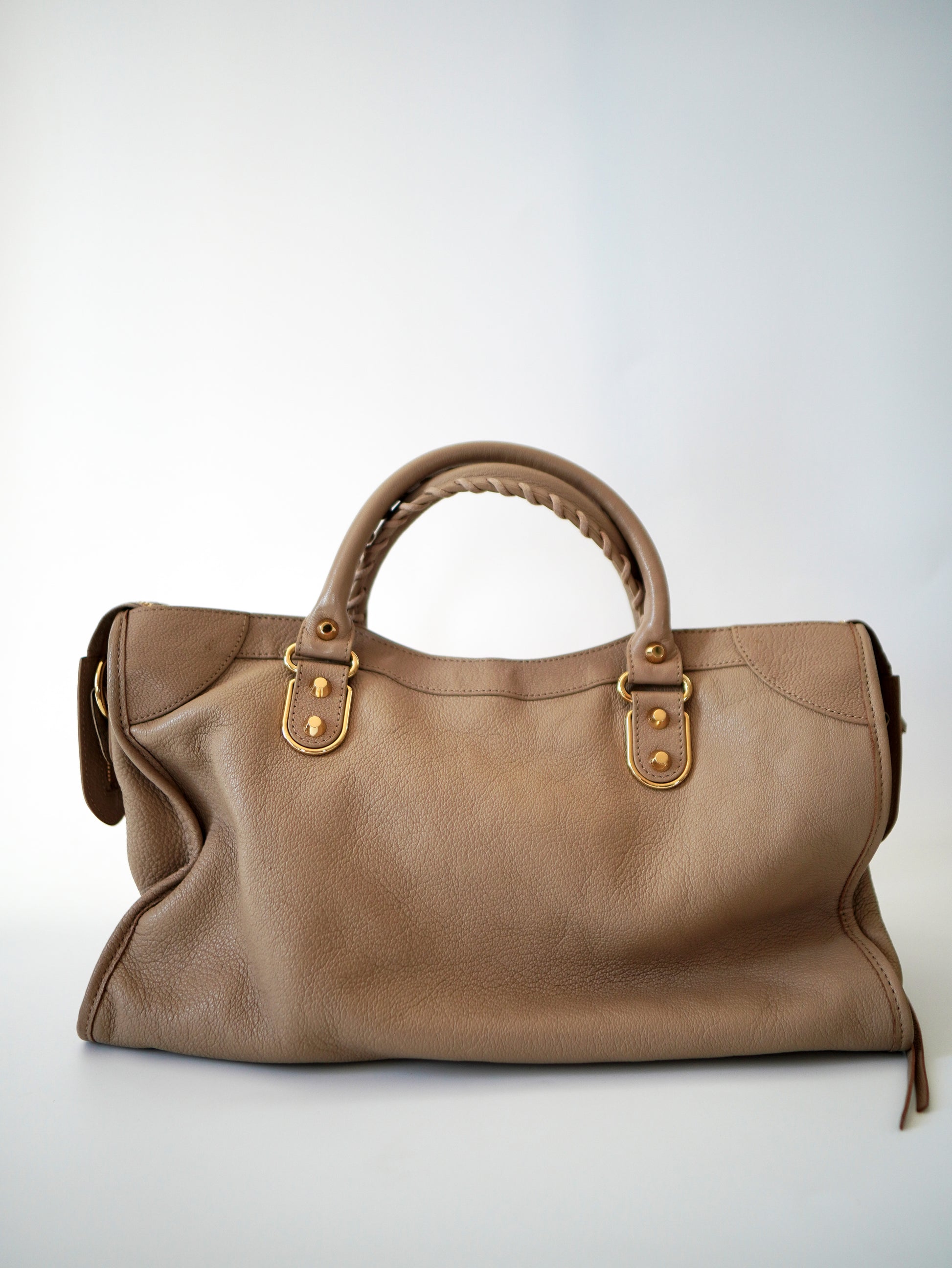 Balenciaga Medium City Metallic Edge