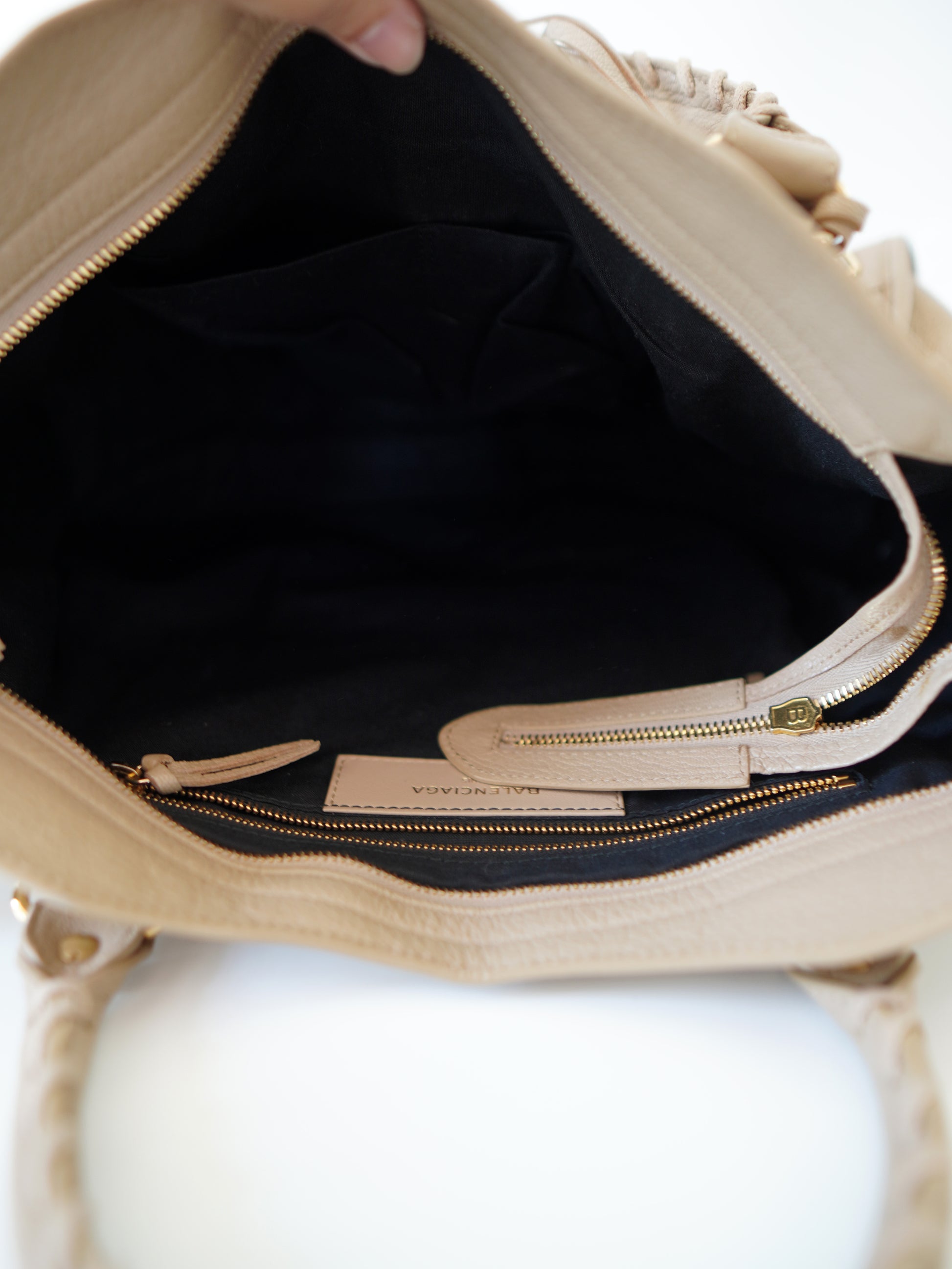 Balenciaga Medium City Metallic Edge