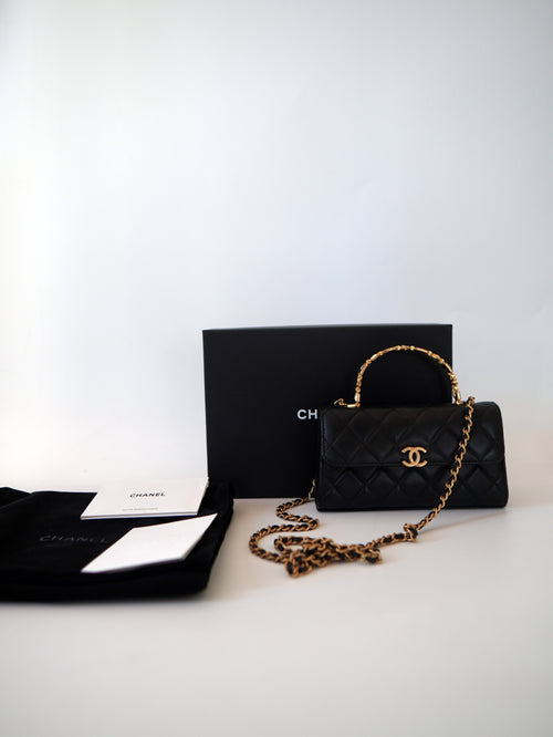 Chanel Top Handle Phone Holder