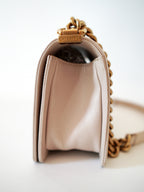 Chanel Boy Chevron Caviar Old Medium