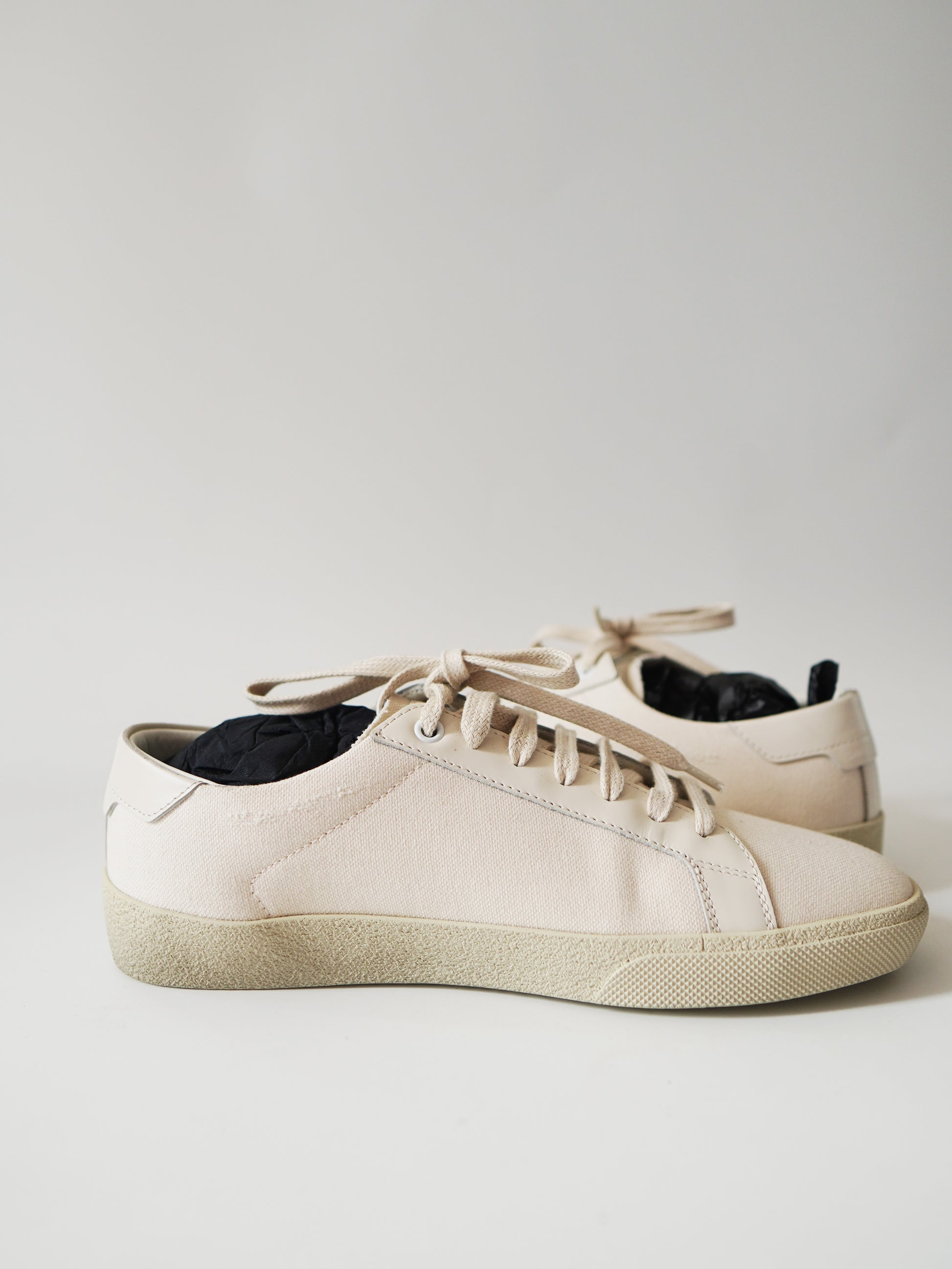 Saint Laurent Court Canvas Sneakers 39