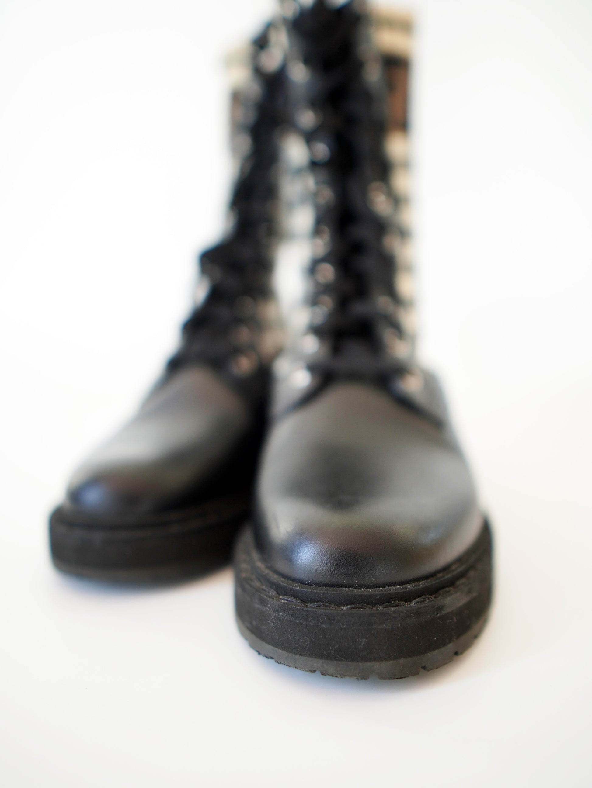 Fendi Rockocko Biker Boots 35