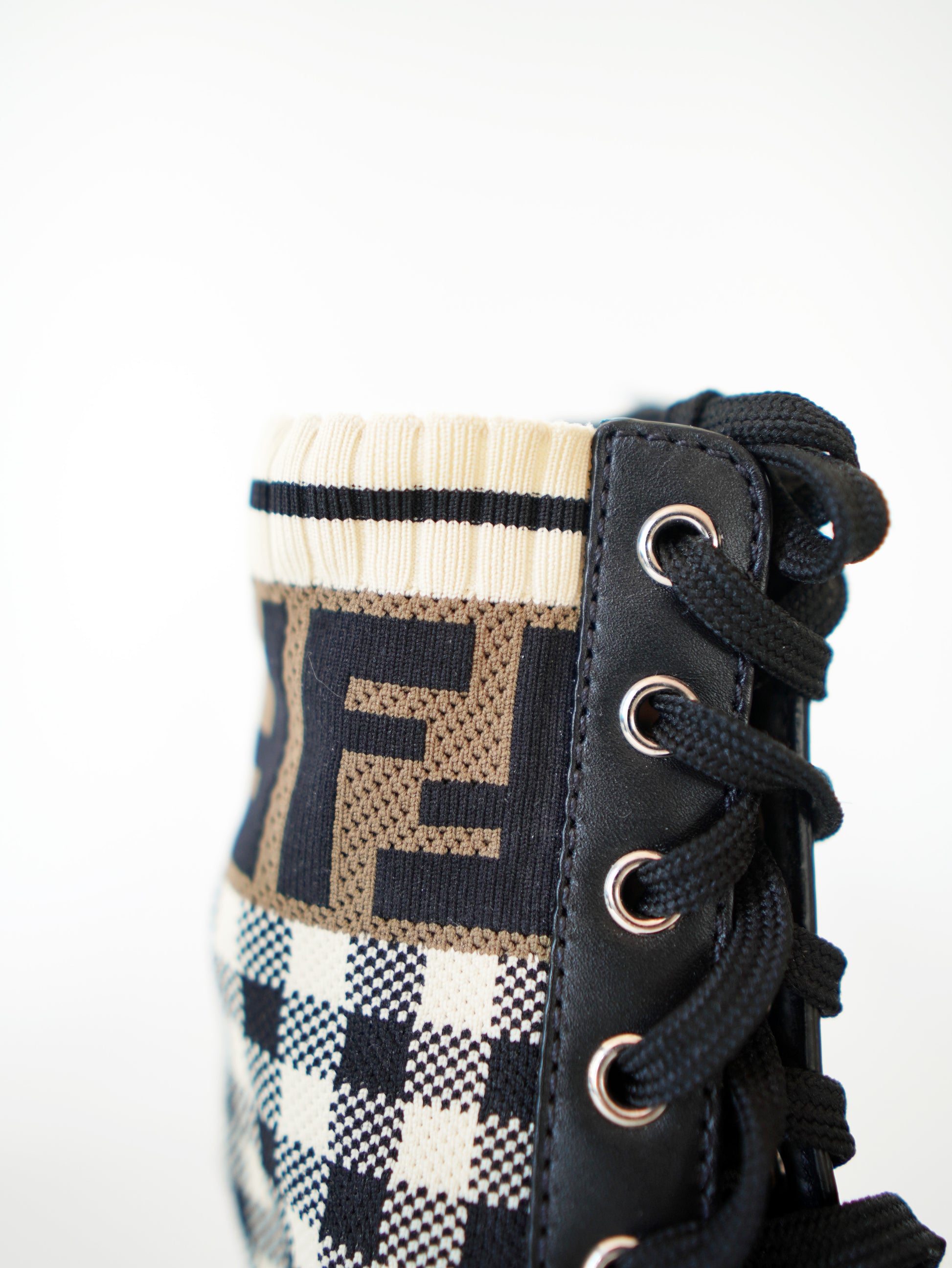 Fendi Rockocko Biker Boots 35